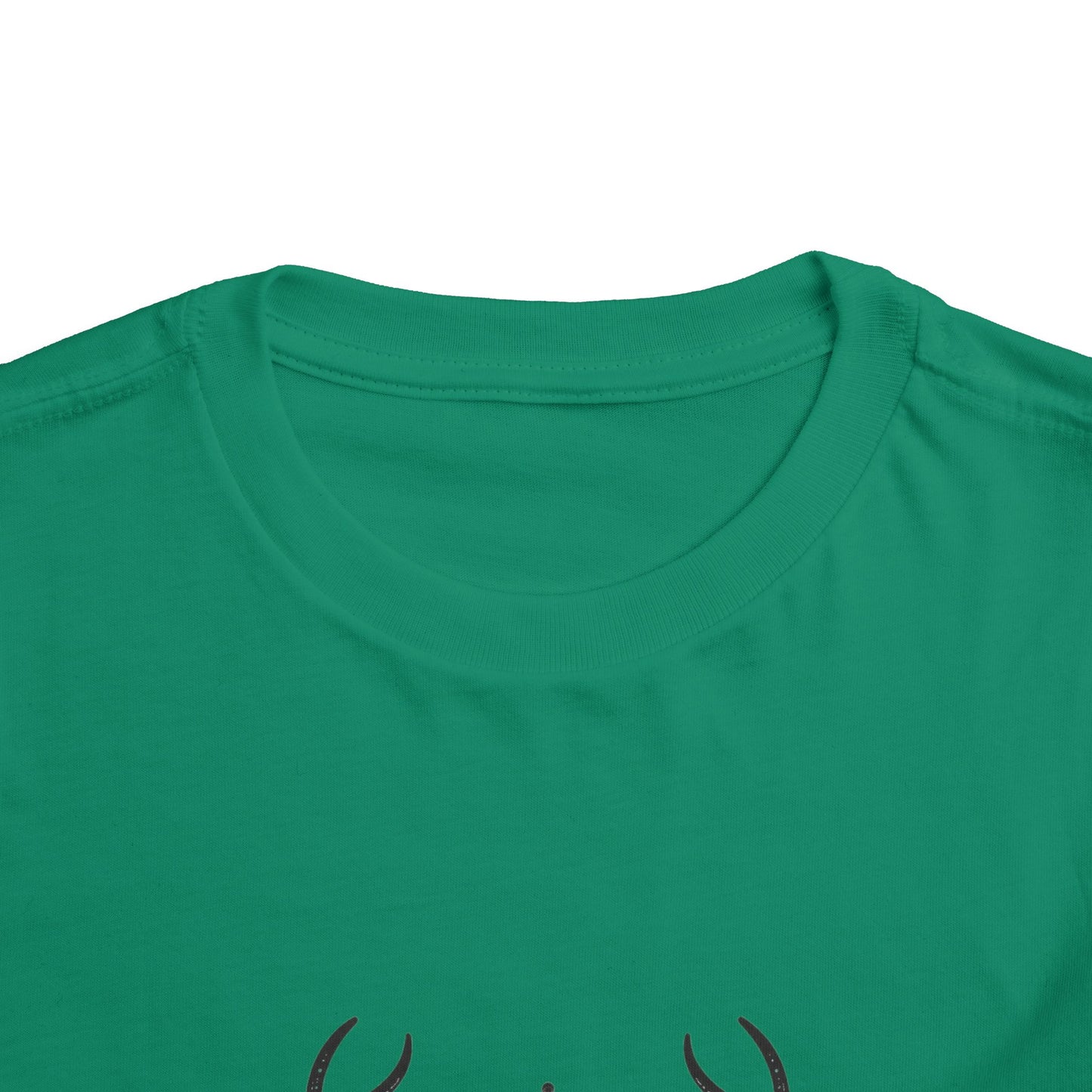 Royal Deer Toddler Short Sleeve Tee - Cute Animal Graphic Tee for Kids - Oh Deer Lord