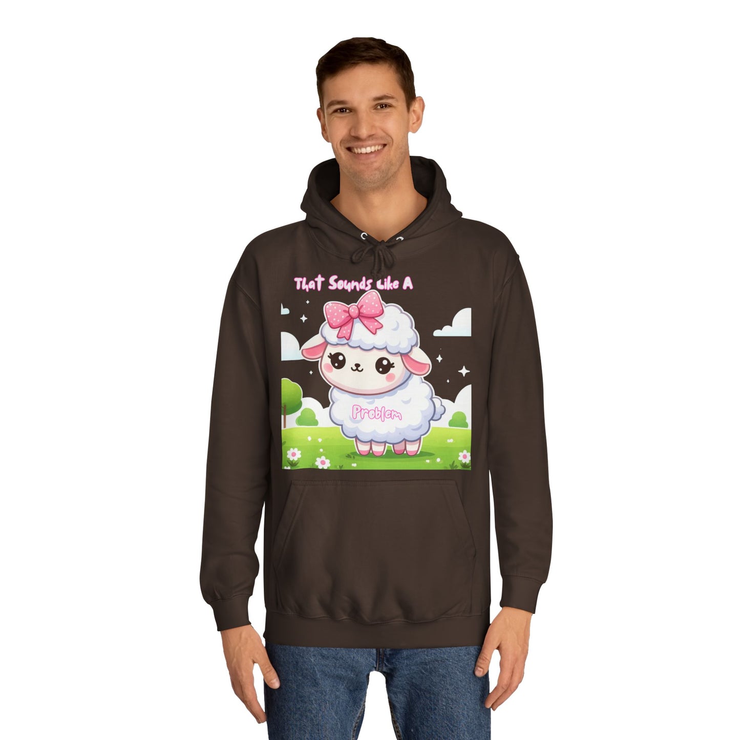 Ewe Problem - Unisex College Hoodie