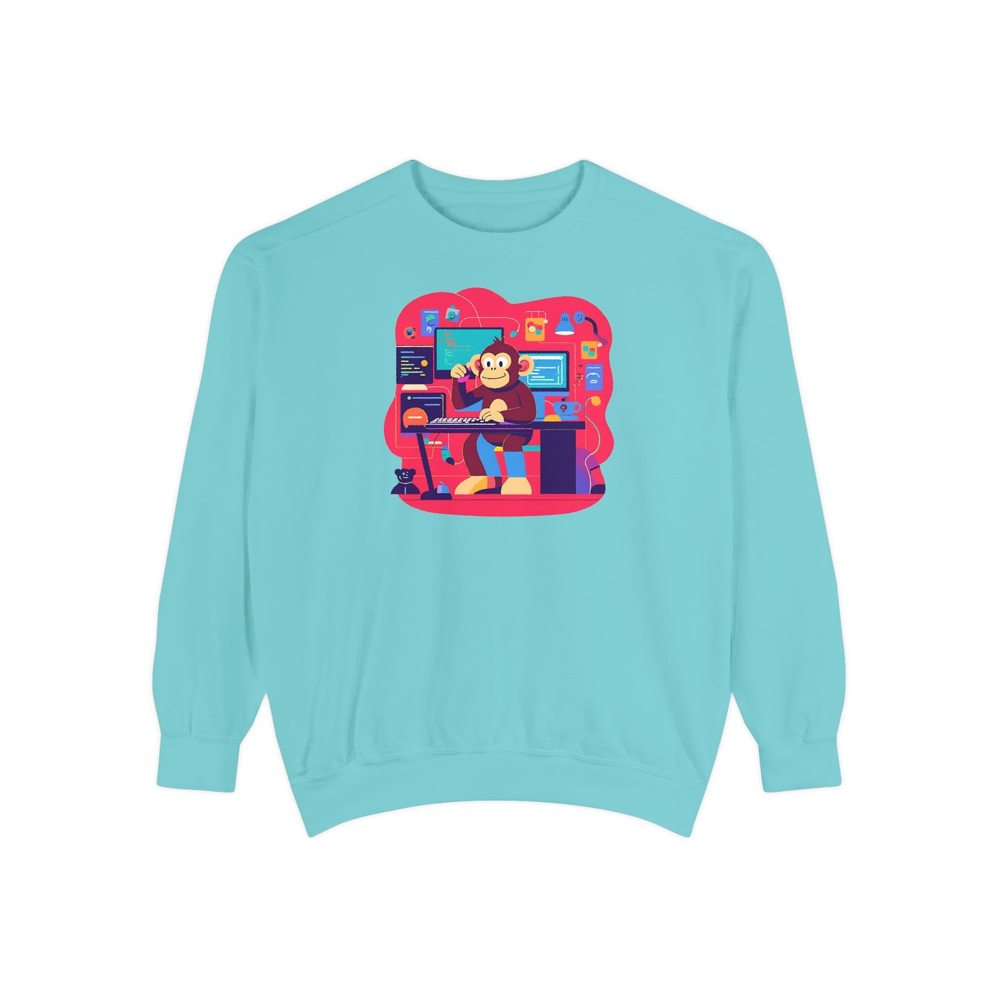 Unisex Garment-Dyed Sweatshirt