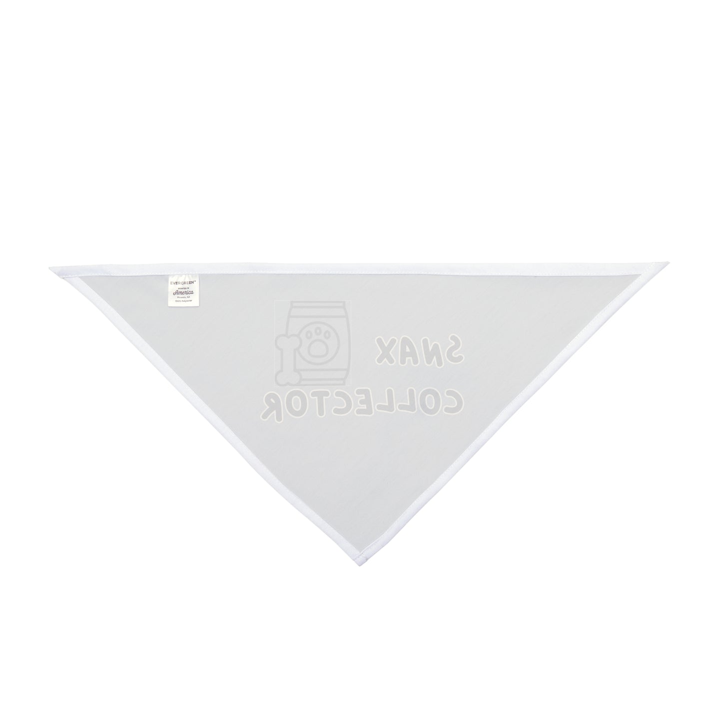 Snax Collector - Pet Bandana - Grey