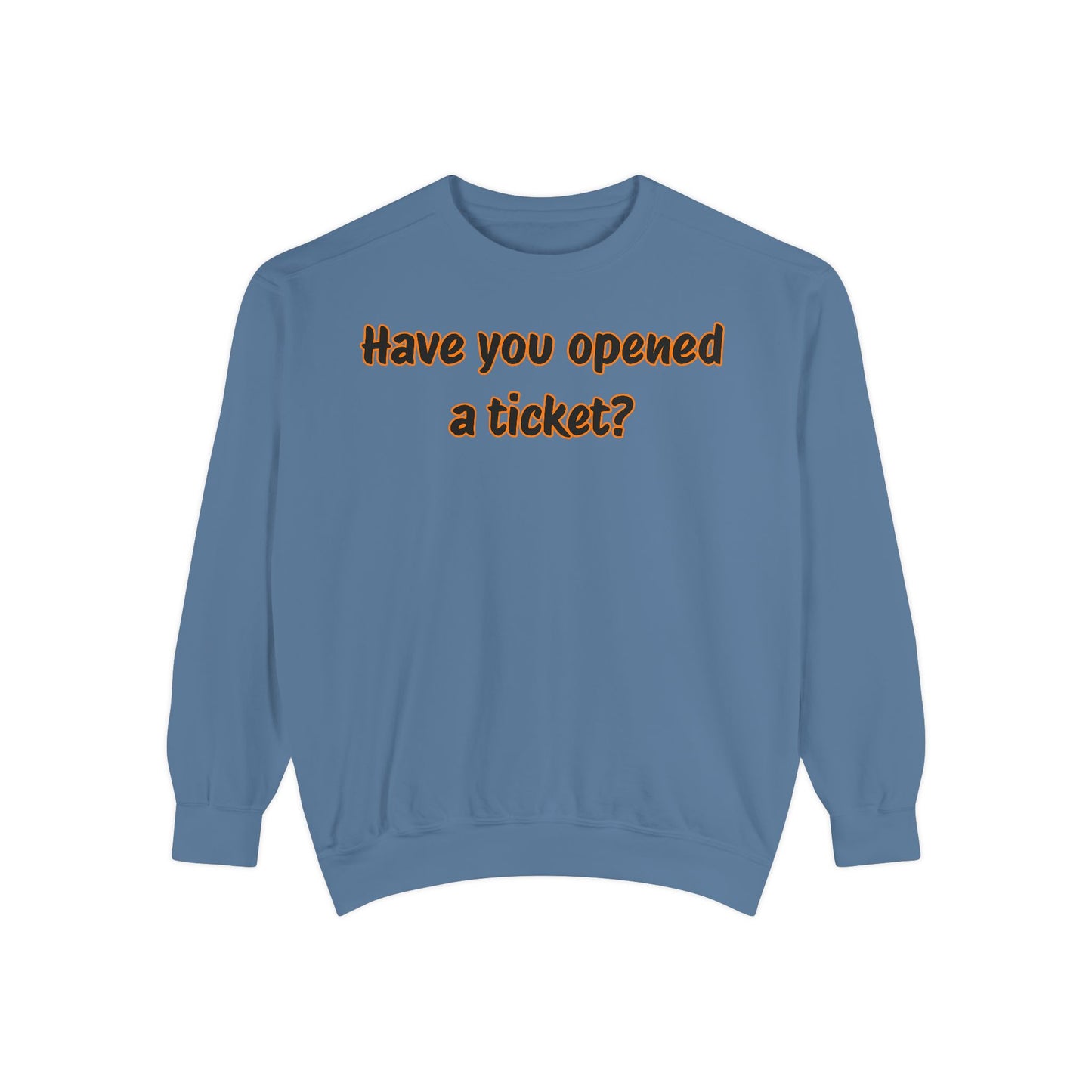 Unisex Garment-Dyed Sweatshirt