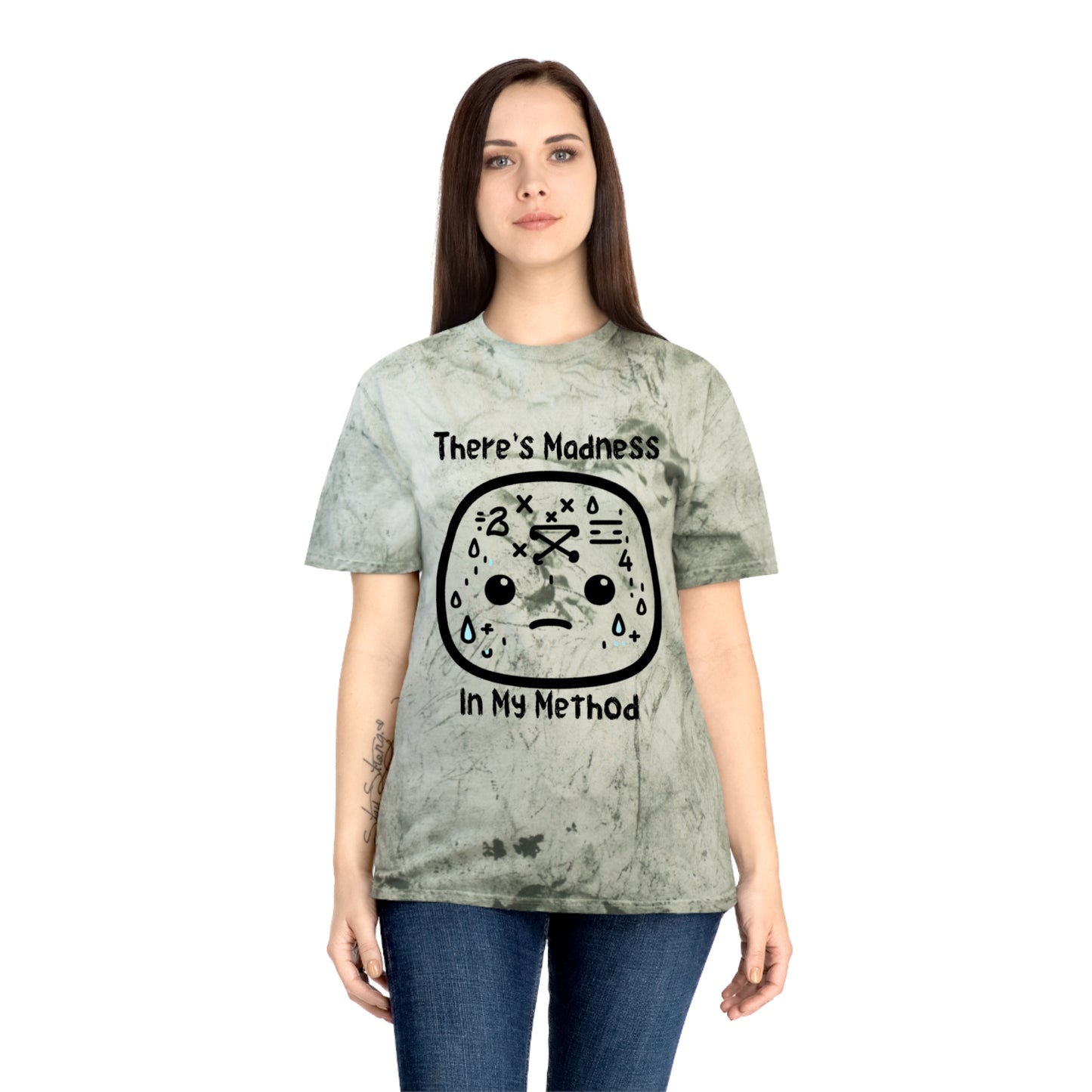 Unisex Color Blast T-Shirt | "There's Madness In My Method" Graphic Tee | Trendy Casual Wear for Kids & Adults