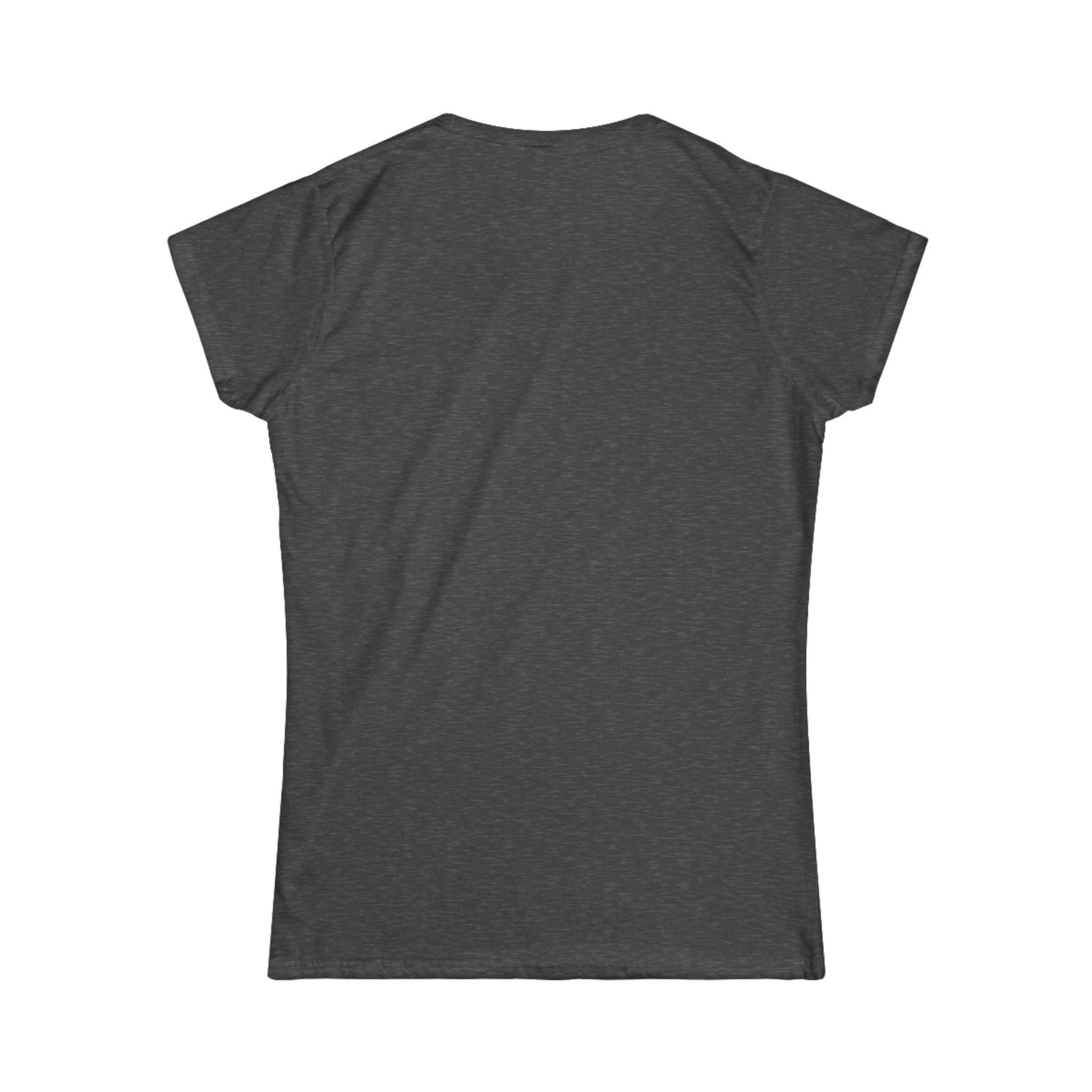 Retro Bridge Flames Women's Softstyle Tee - 'We'll Burn That Bridge When We Get There'