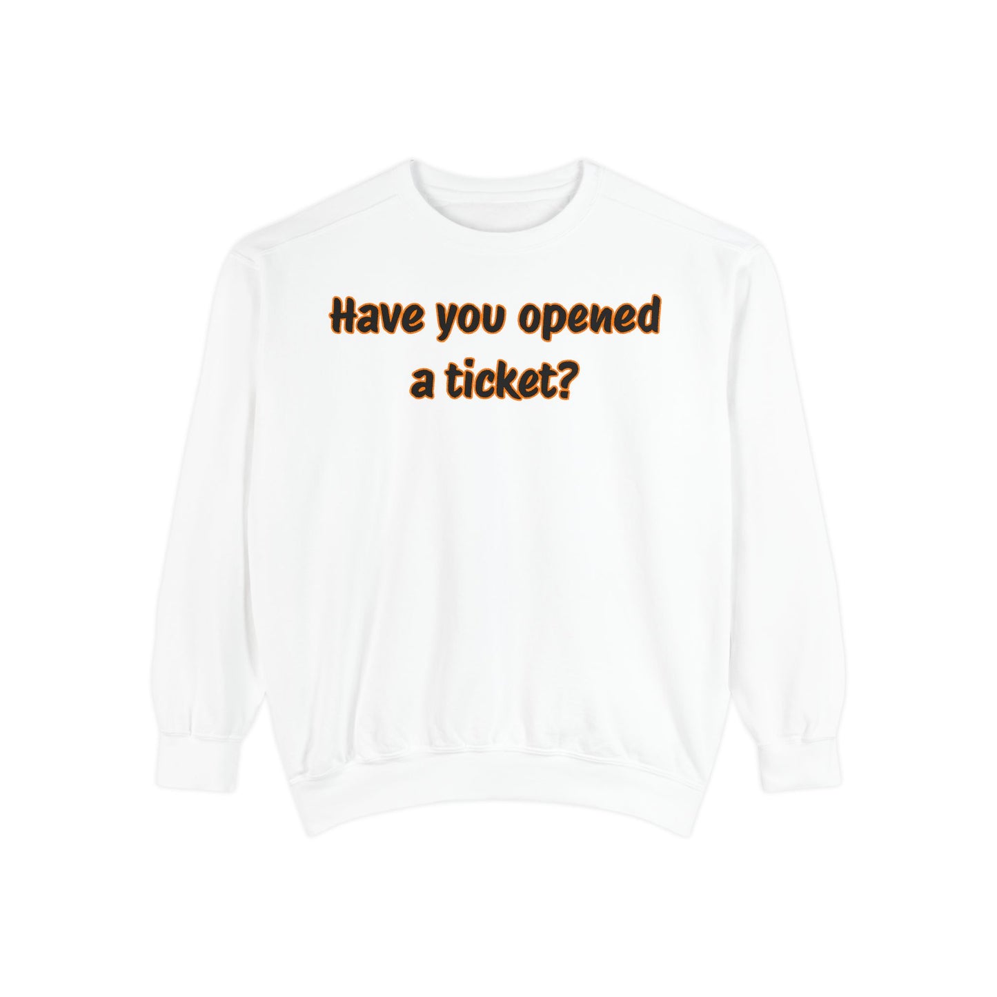 Unisex Garment-Dyed Sweatshirt