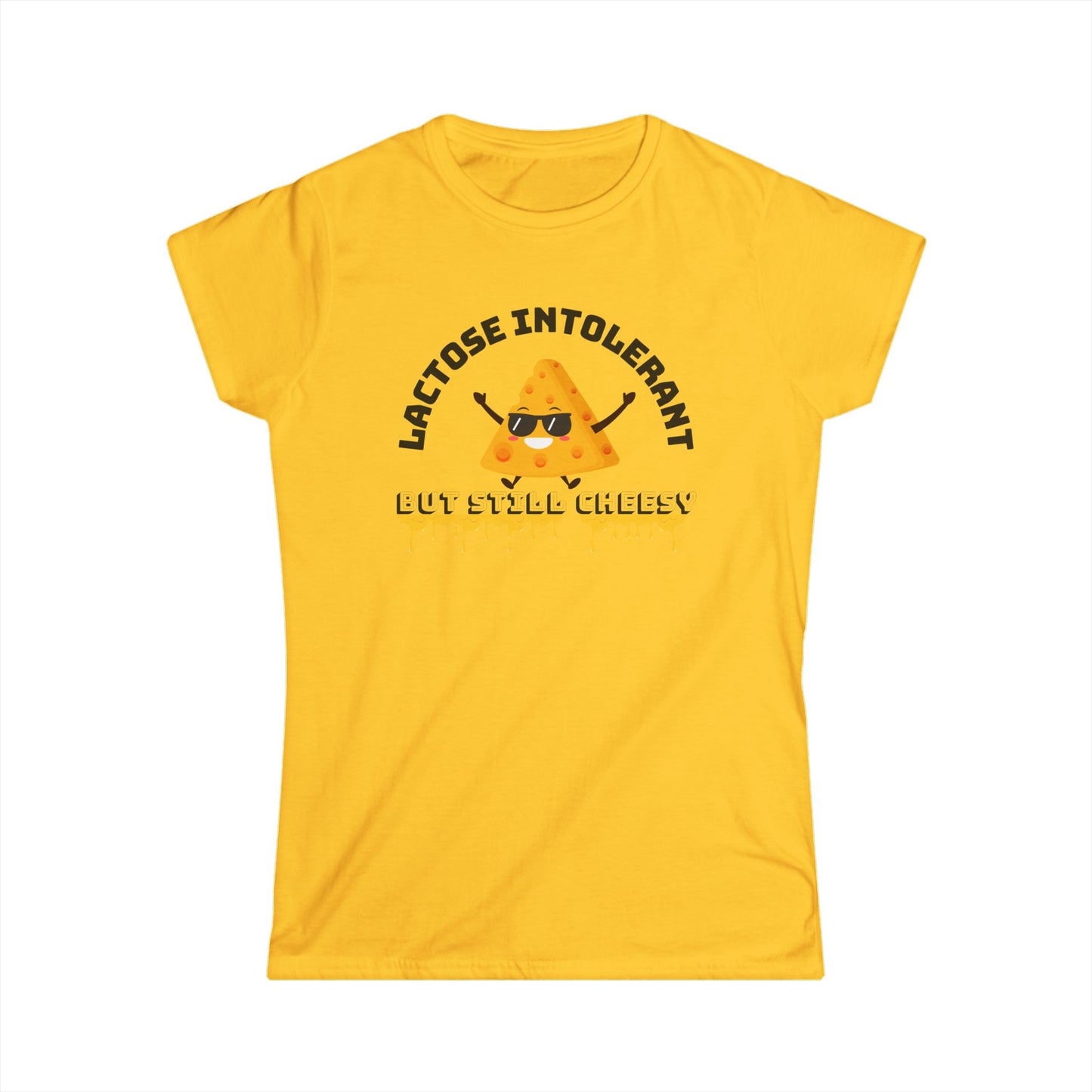 Lactose Intolerant Funny Tee, Perfect for Dairy Lovers, Gift for Foodies, Casual Wear, Comedy T-Shirt, Cute Graphic Tee