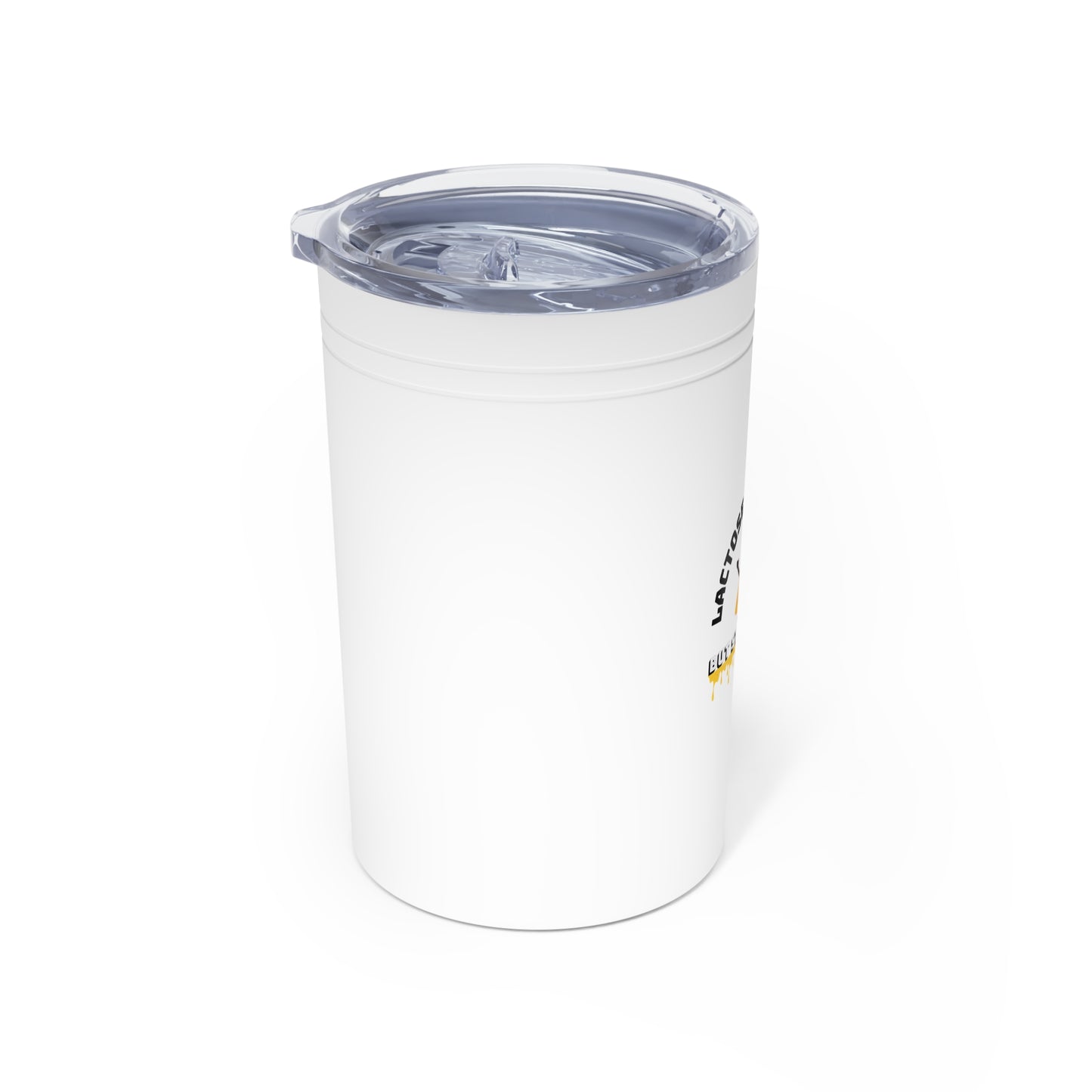 Funny Lactose Intolerant Tumbler, Humorous Travel Mug, Gift for Cheese Lovers, Insulated Cup for Dairy-Free Friends