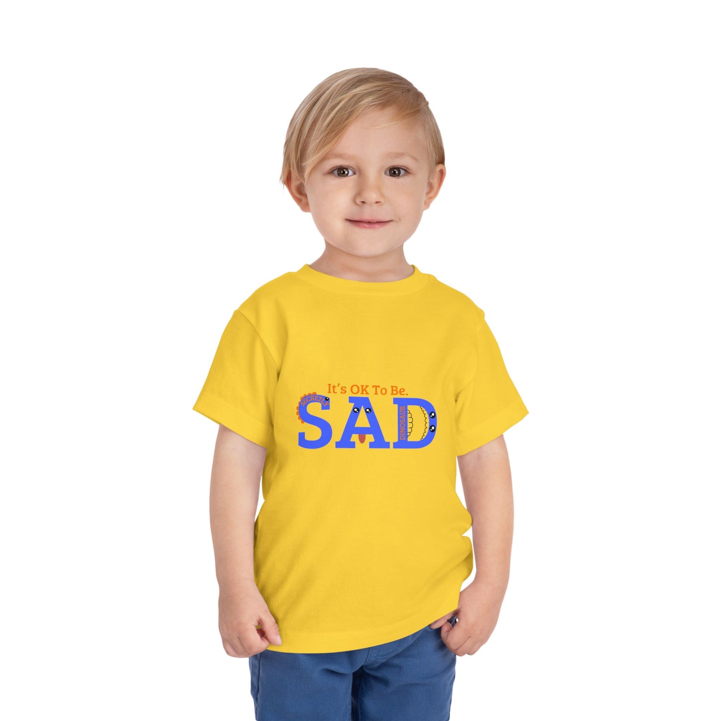 Emotional Support Toddler Tee - "It's OK To Be SAD"