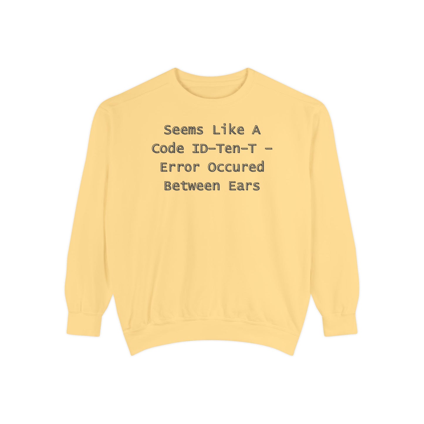 Unisex Garment-Dyed Sweatshirt