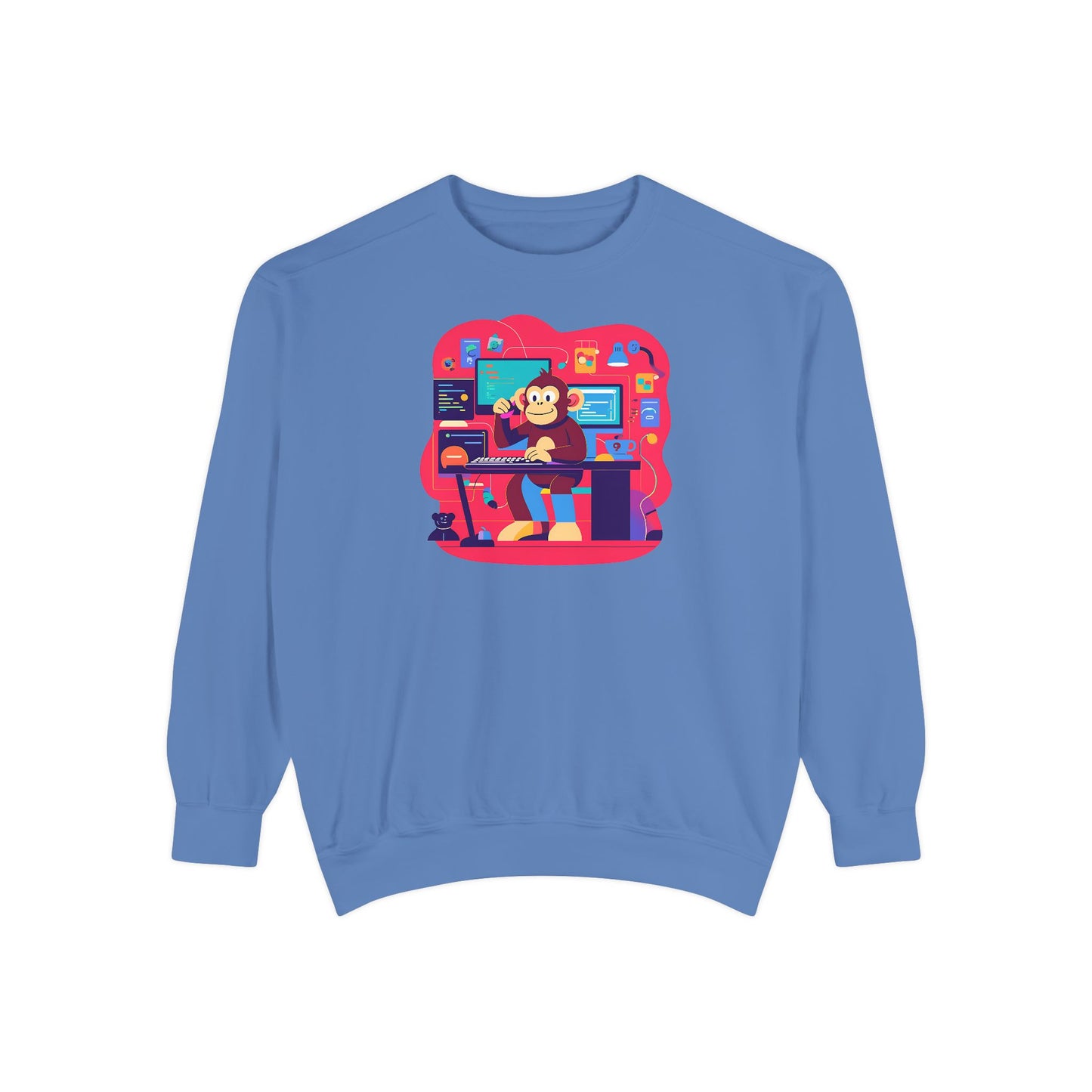 Unisex Garment-Dyed Sweatshirt