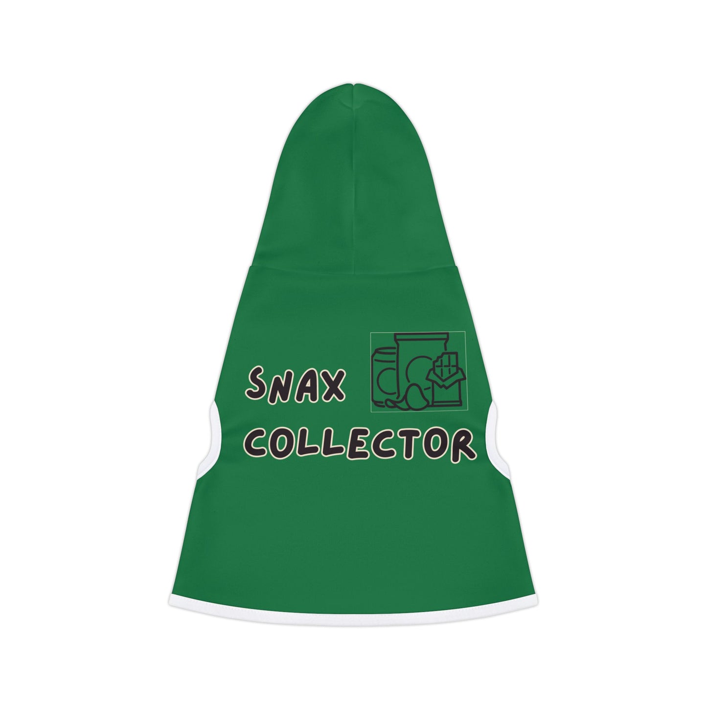 Snax Collector - Pet Hoodie - Green