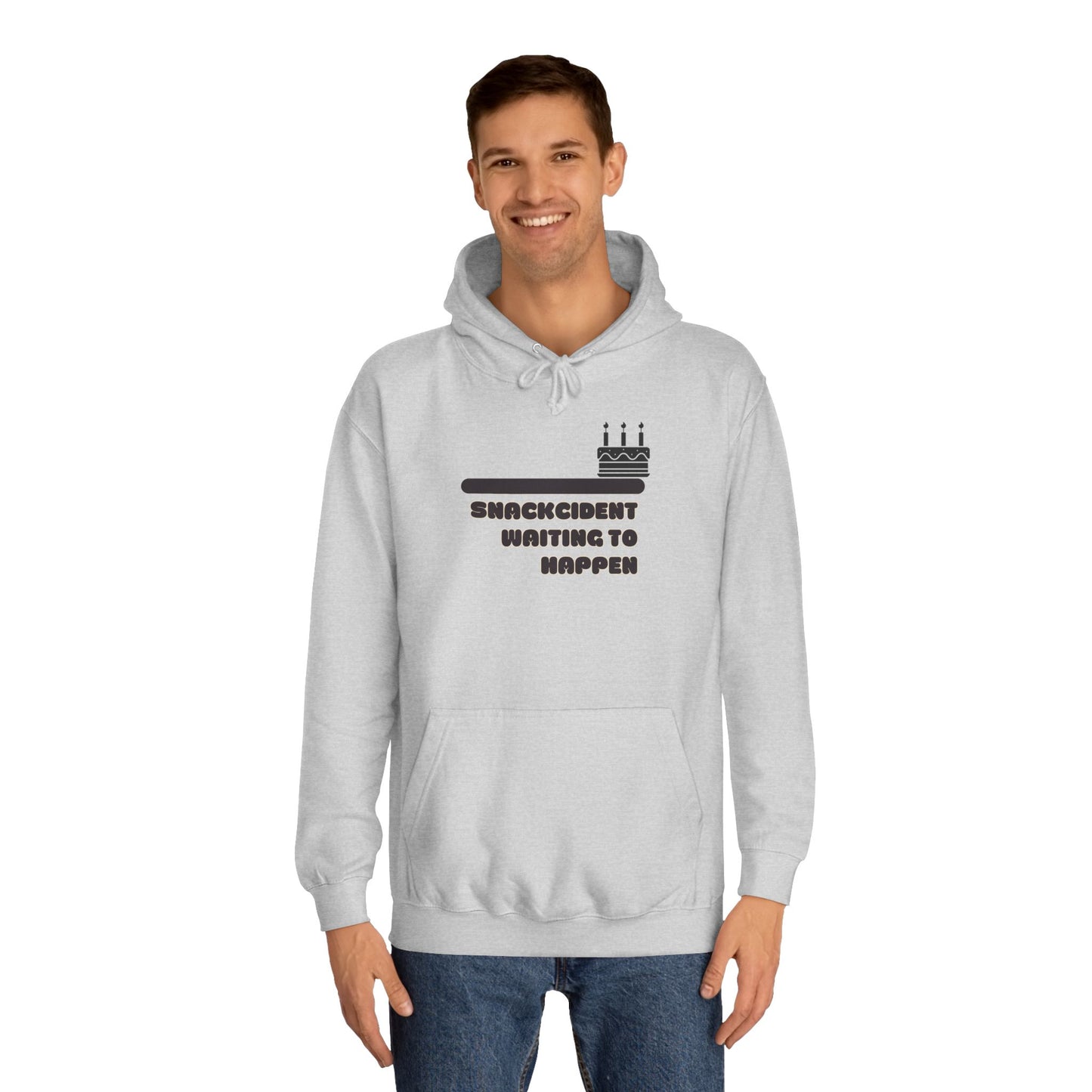 Unisex College Hoodie - Fun and Cozy Style for Students, Perfect for Campus Life, Gift for Graduates, Chill Days, Hoodie with Quirky Quote