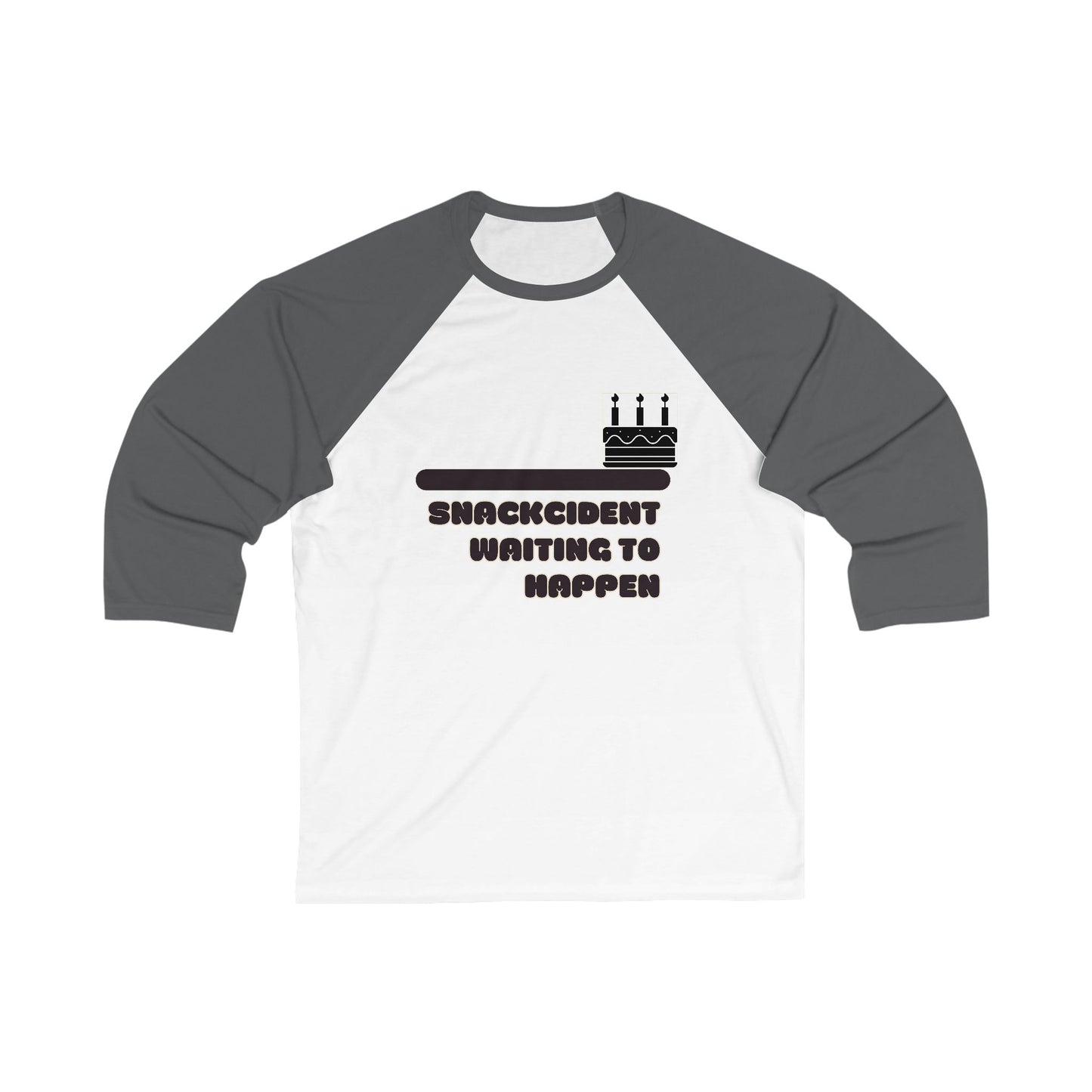 Funny Baseball Tee, Unisex 3/4 Sleeve Shirt, Perfect for Birthdays, Casual Wear, Gifts for Friends, Comedy Lover's Apparel