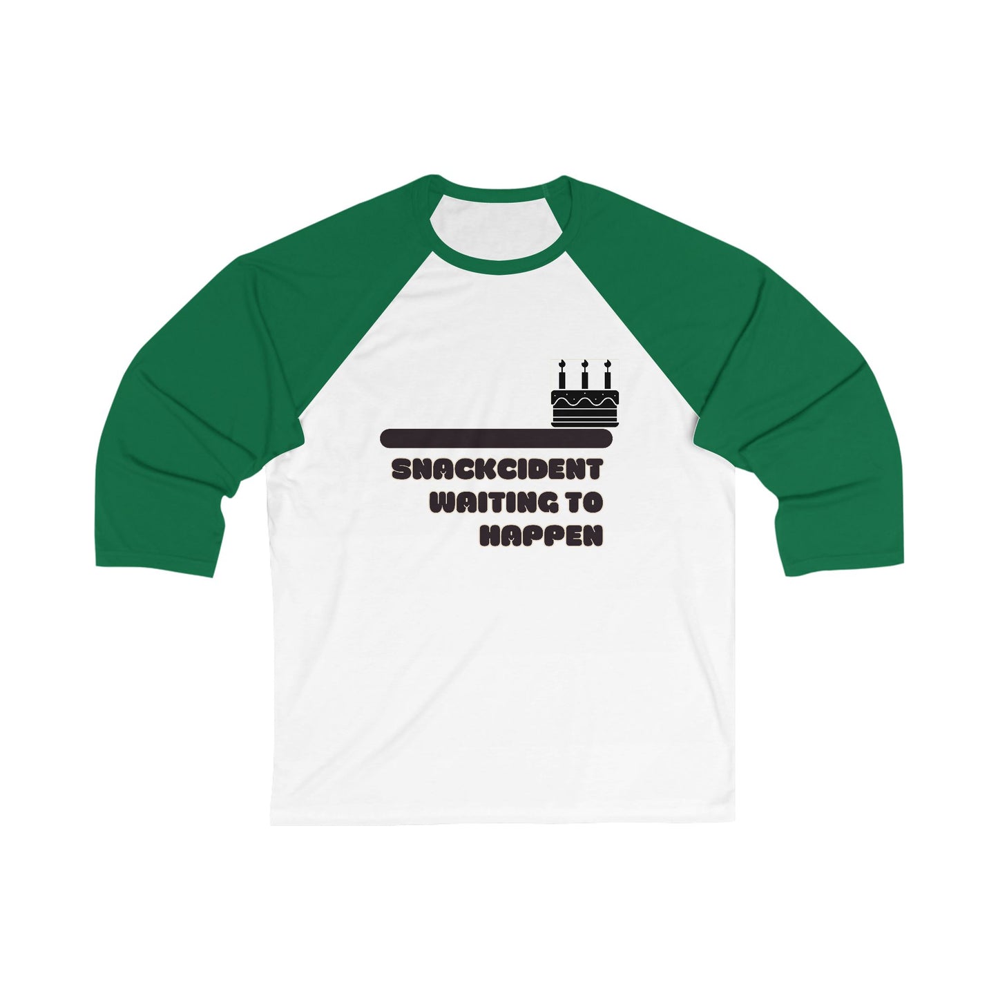 Funny Baseball Tee, Unisex 3/4 Sleeve Shirt, Perfect for Birthdays, Casual Wear, Gifts for Friends, Comedy Lover's Apparel