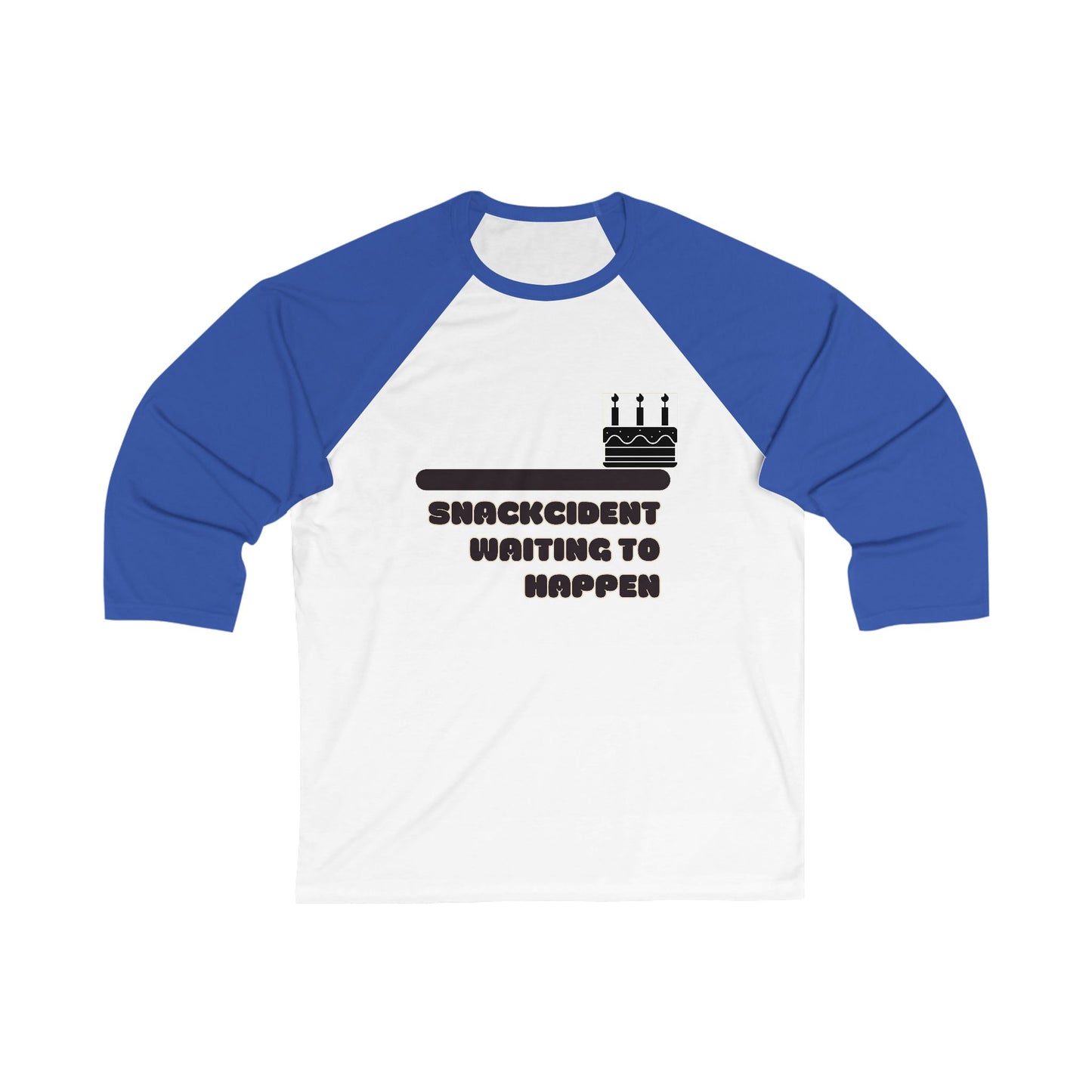 Funny Baseball Tee, Unisex 3/4 Sleeve Shirt, Perfect for Birthdays, Casual Wear, Gifts for Friends, Comedy Lover's Apparel