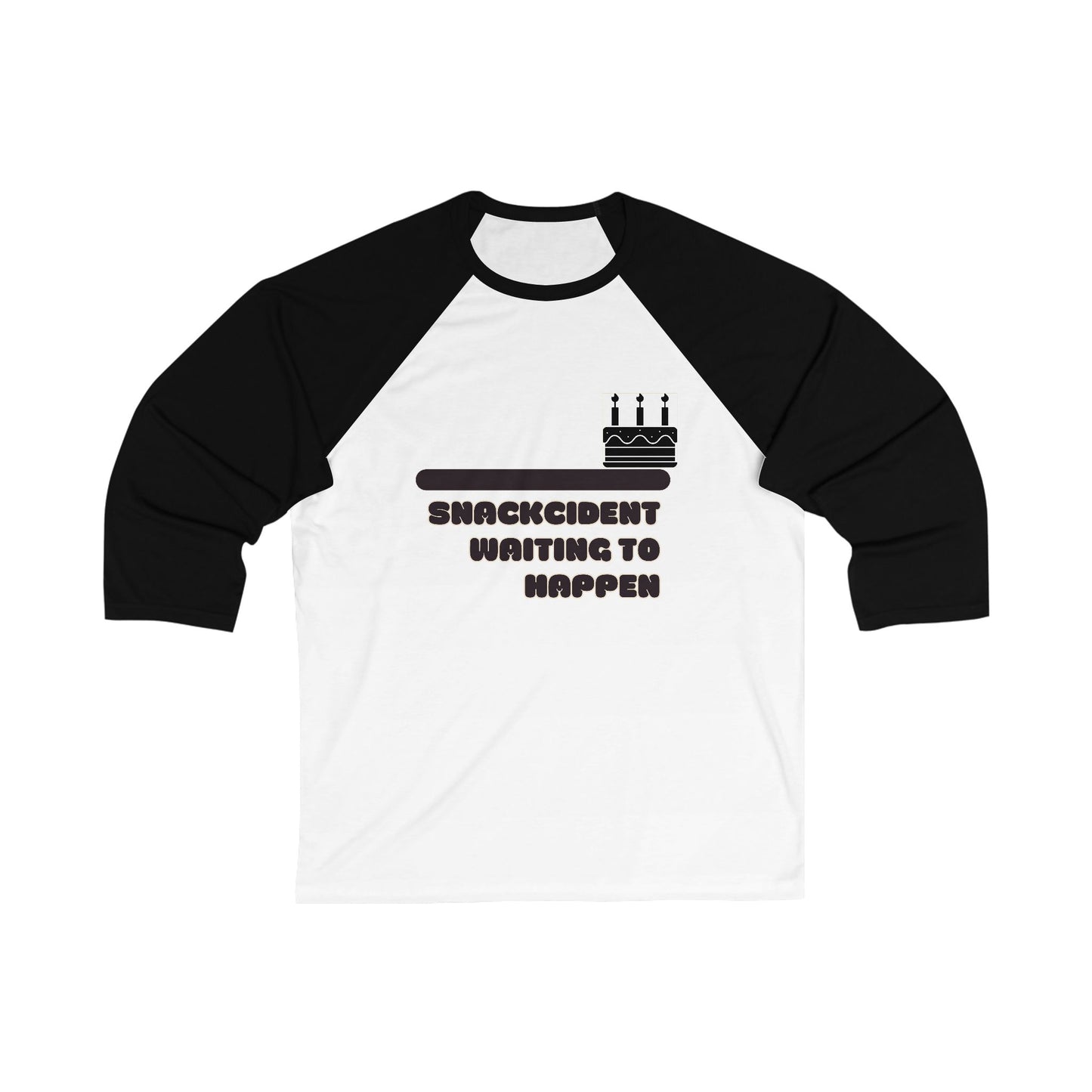 Funny Baseball Tee, Unisex 3/4 Sleeve Shirt, Perfect for Birthdays, Casual Wear, Gifts for Friends, Comedy Lover's Apparel