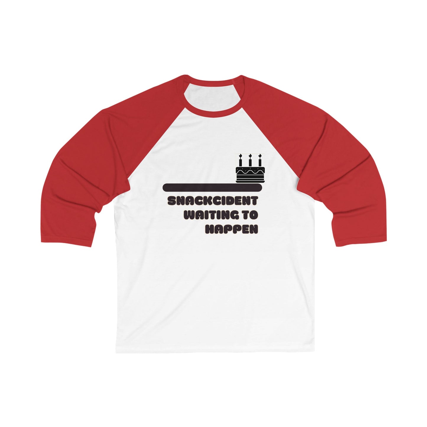 Funny Baseball Tee, Unisex 3/4 Sleeve Shirt, Perfect for Birthdays, Casual Wear, Gifts for Friends, Comedy Lover's Apparel