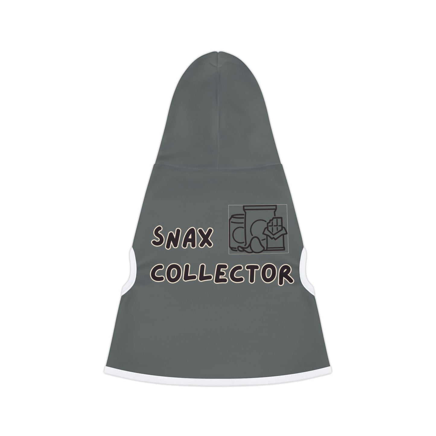 Snax Collector - Pet Hoodie - Grey