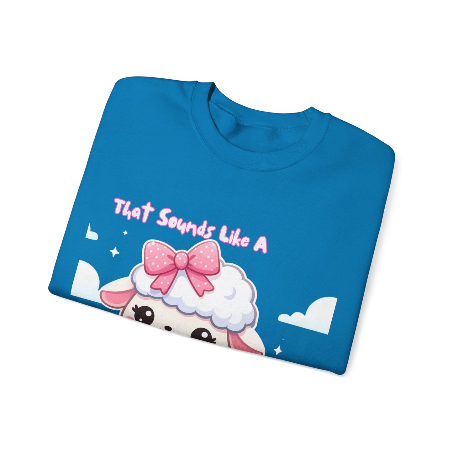 Ewe Problem - Unisex Heavy Blend™ Crewneck Sweatshirt