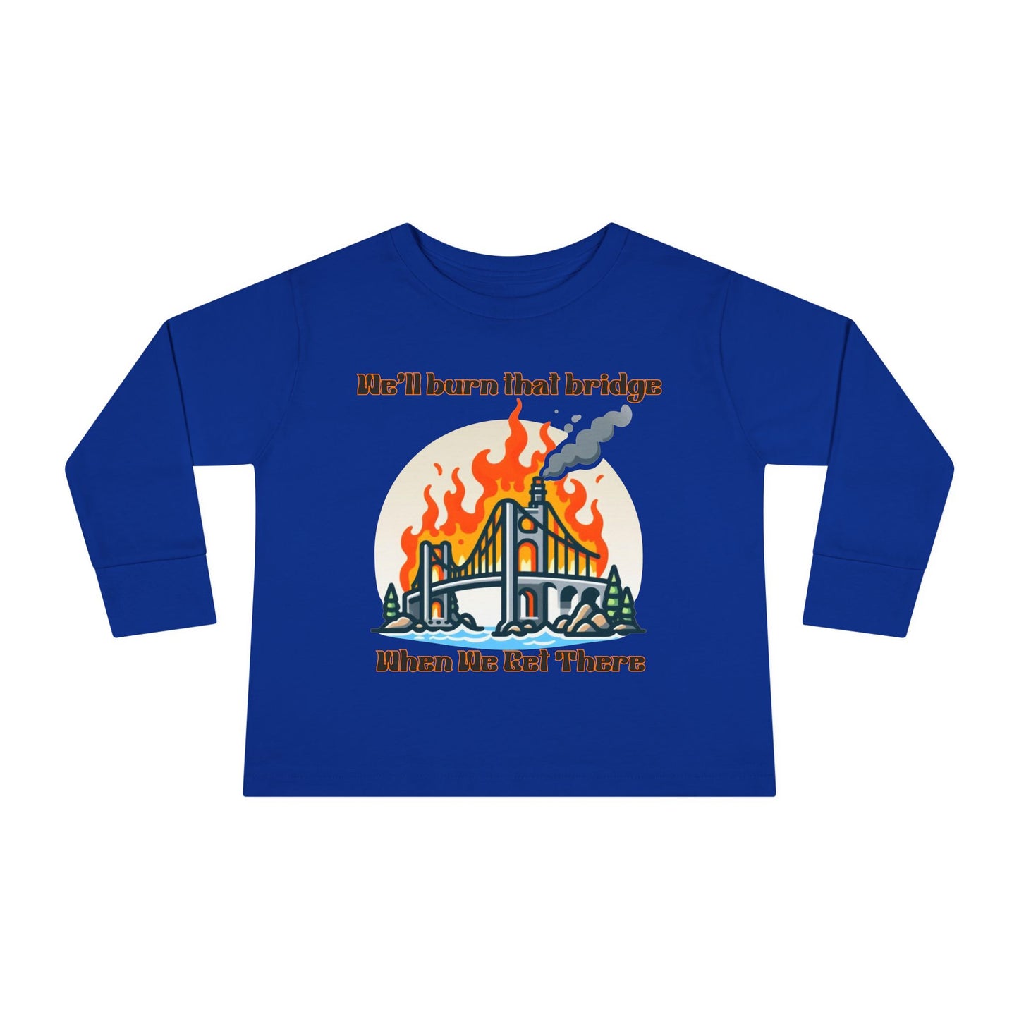 Funny Toddler Long Sleeve Tee - Kids Graphic Shirt, Cute Gift for Birthdays, Playtime, Celebrations, Everyday Wear