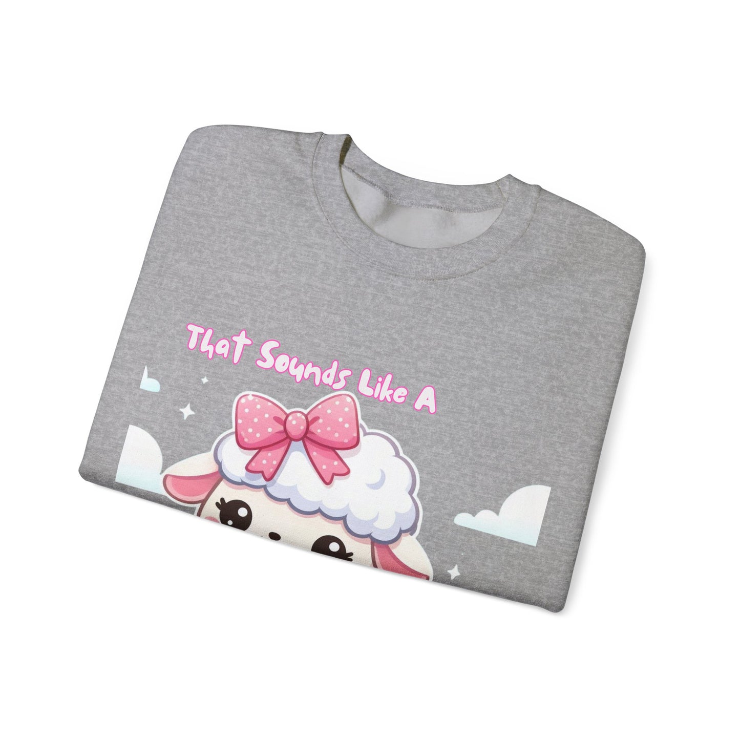 Ewe Problem - Unisex Heavy Blend™ Crewneck Sweatshirt