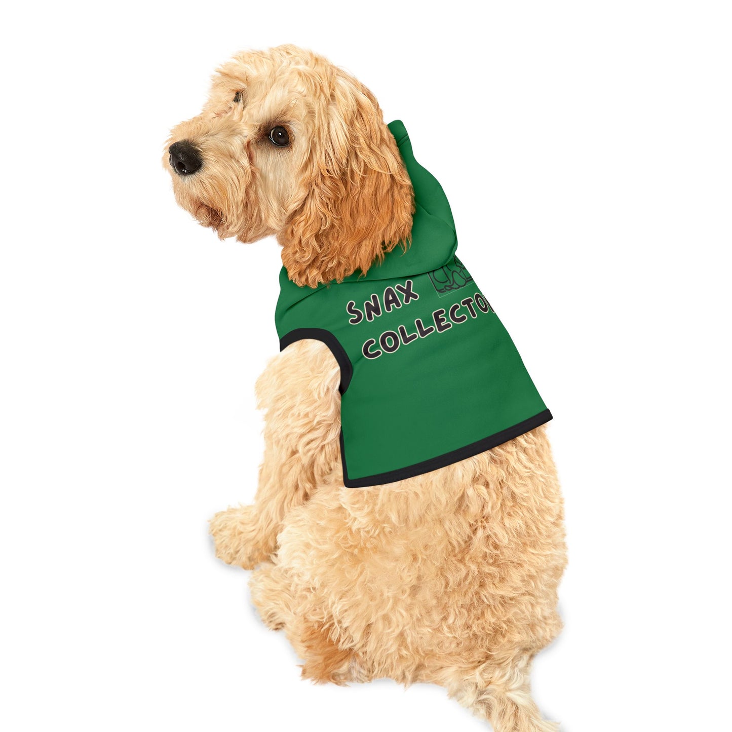 Snax Collector - Pet Hoodie - Green