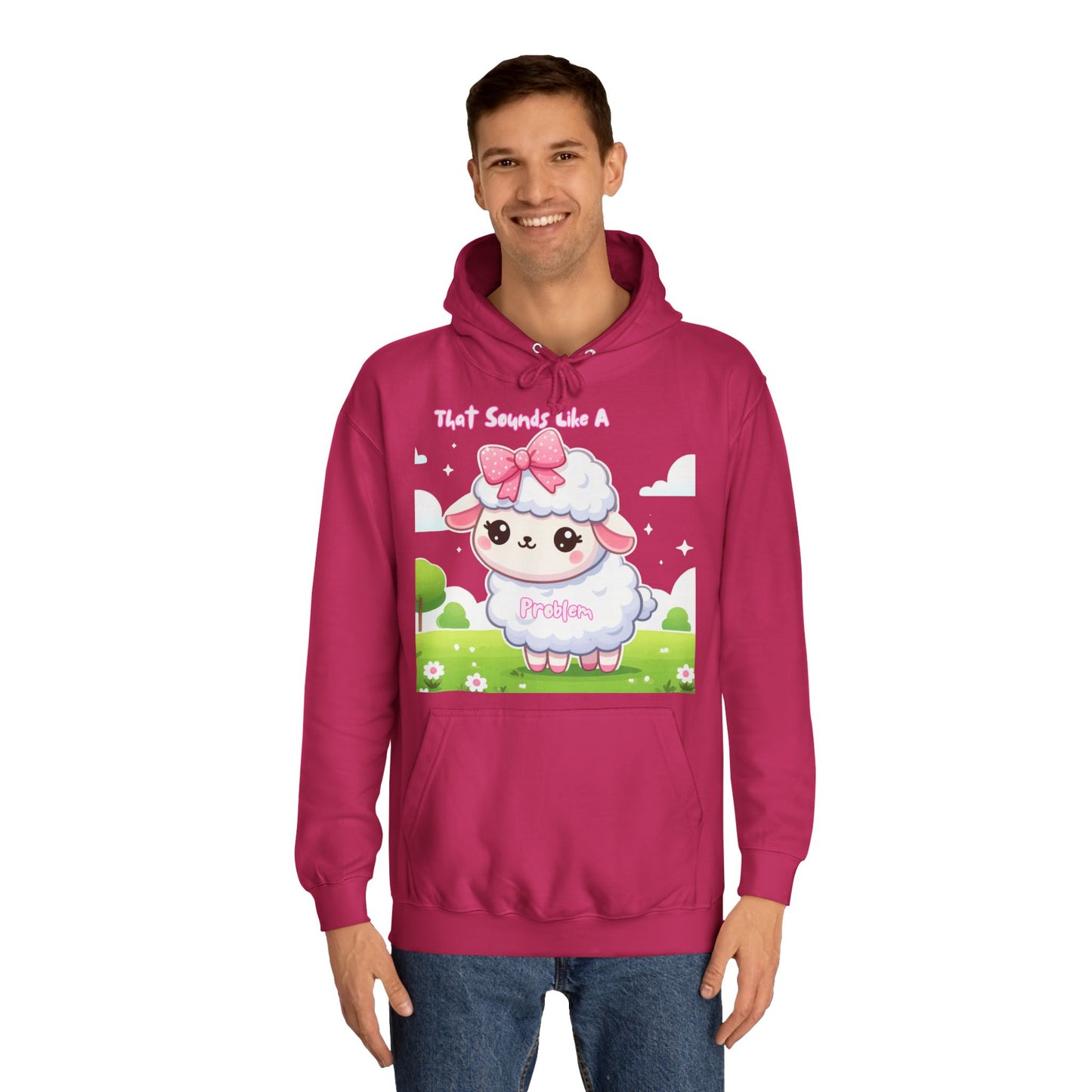 Ewe Problem - Unisex College Hoodie