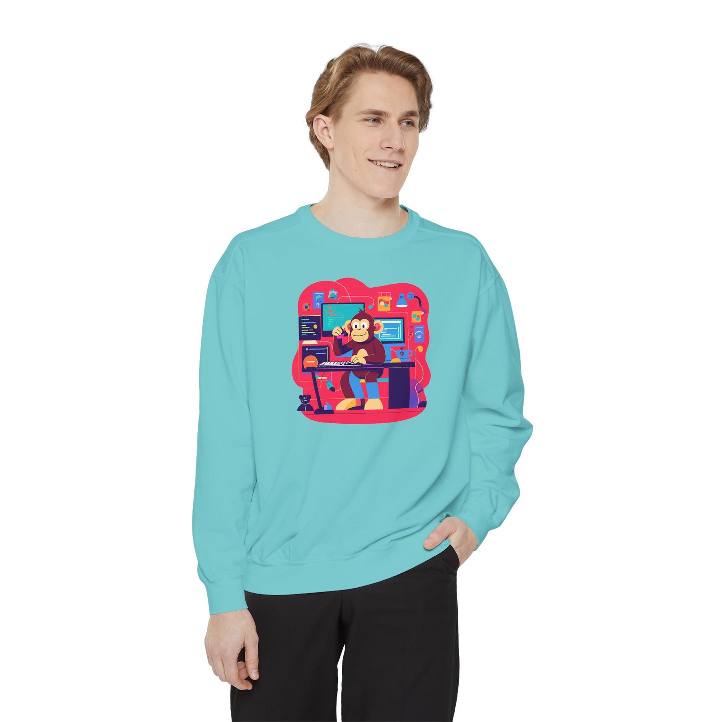Unisex Garment-Dyed Sweatshirt
