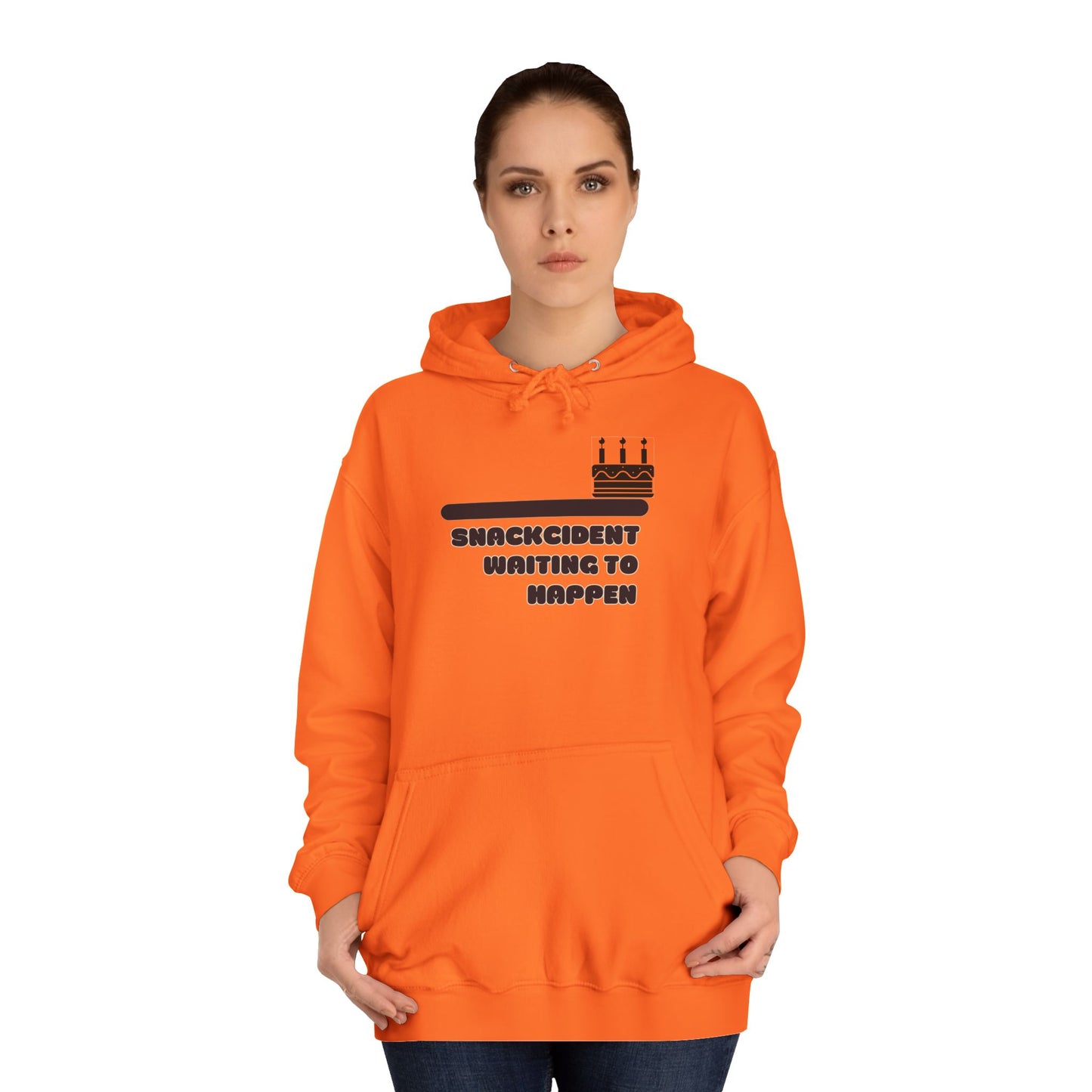 Unisex College Hoodie - Fun and Cozy Style for Students, Perfect for Campus Life, Gift for Graduates, Chill Days, Hoodie with Quirky Quote