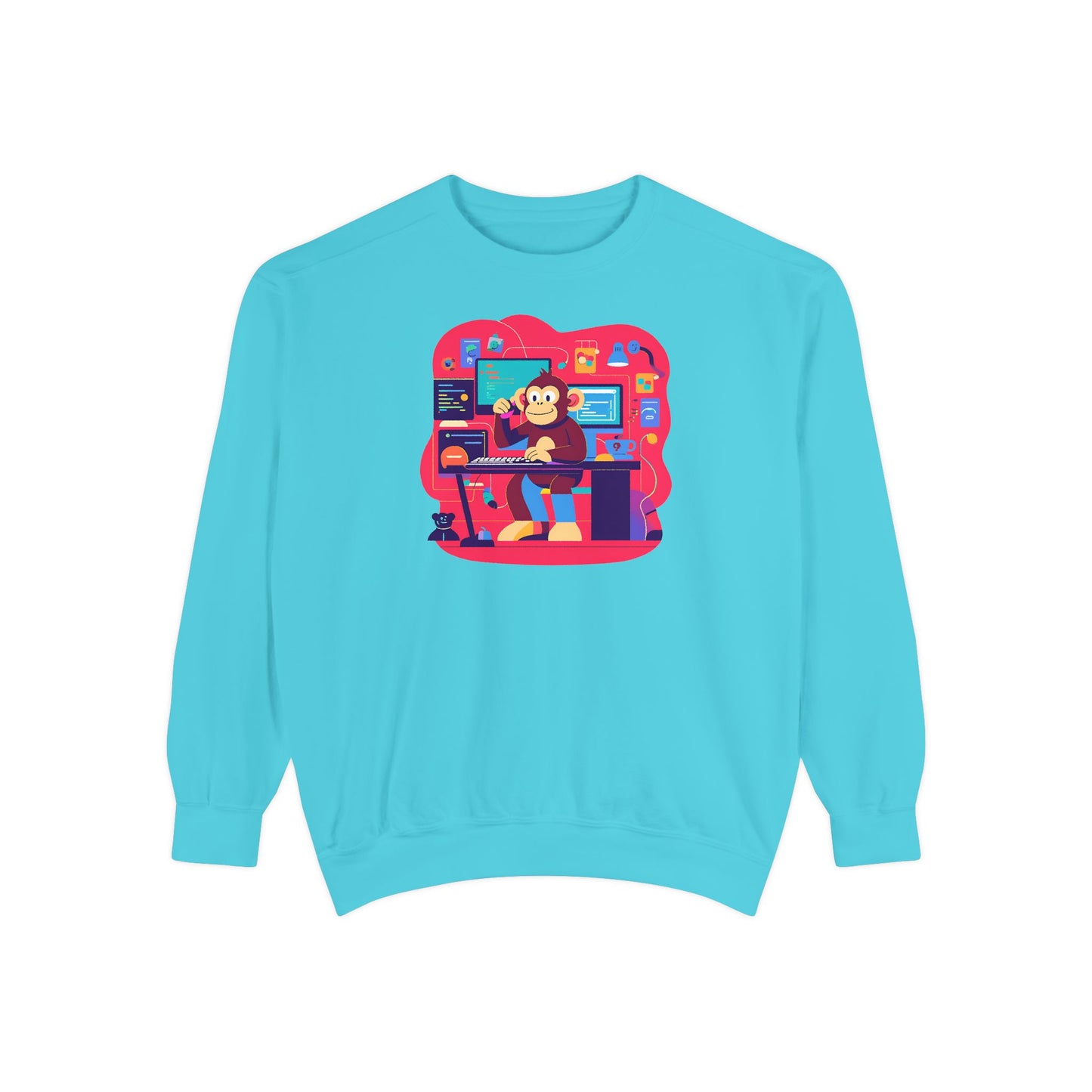 Unisex Garment-Dyed Sweatshirt