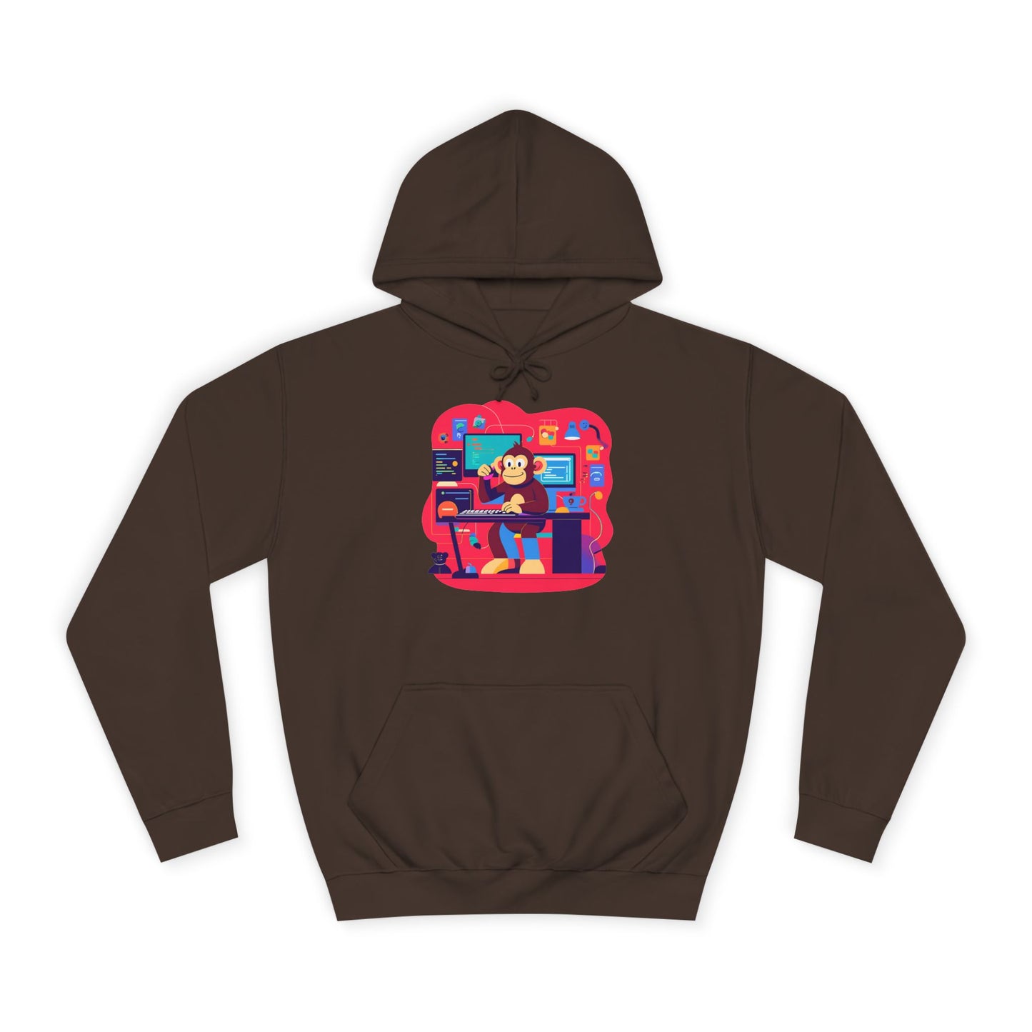 Colorful College Hoodie, Unisex Sweatshirt, School Spirit Wear, Gift for Students, Cozy Campus Apparel, College Graduation Gift