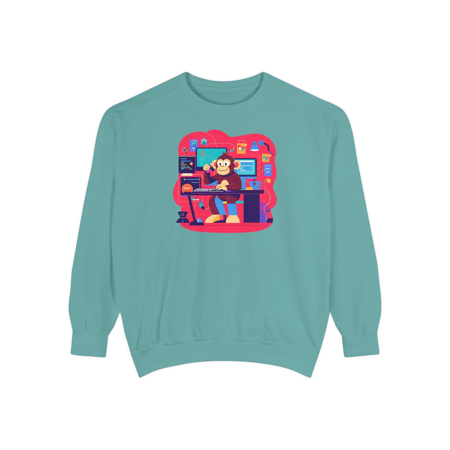 Unisex Garment-Dyed Sweatshirt