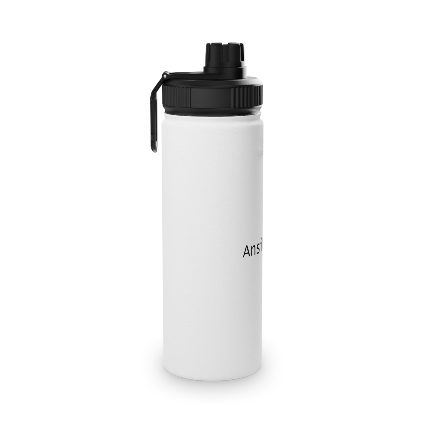 Stainless Steel Water Bottle with Sports Lid | Personalized Hydration, Travel Mug, Gym Bottle, Eco-Friendly Sports Water Container