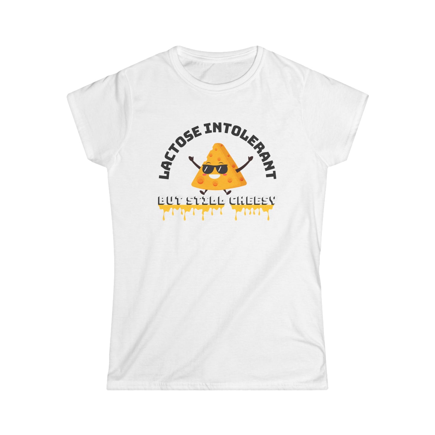 Lactose Intolerant Funny Tee, Perfect for Dairy Lovers, Gift for Foodies, Casual Wear, Comedy T-Shirt, Cute Graphic Tee