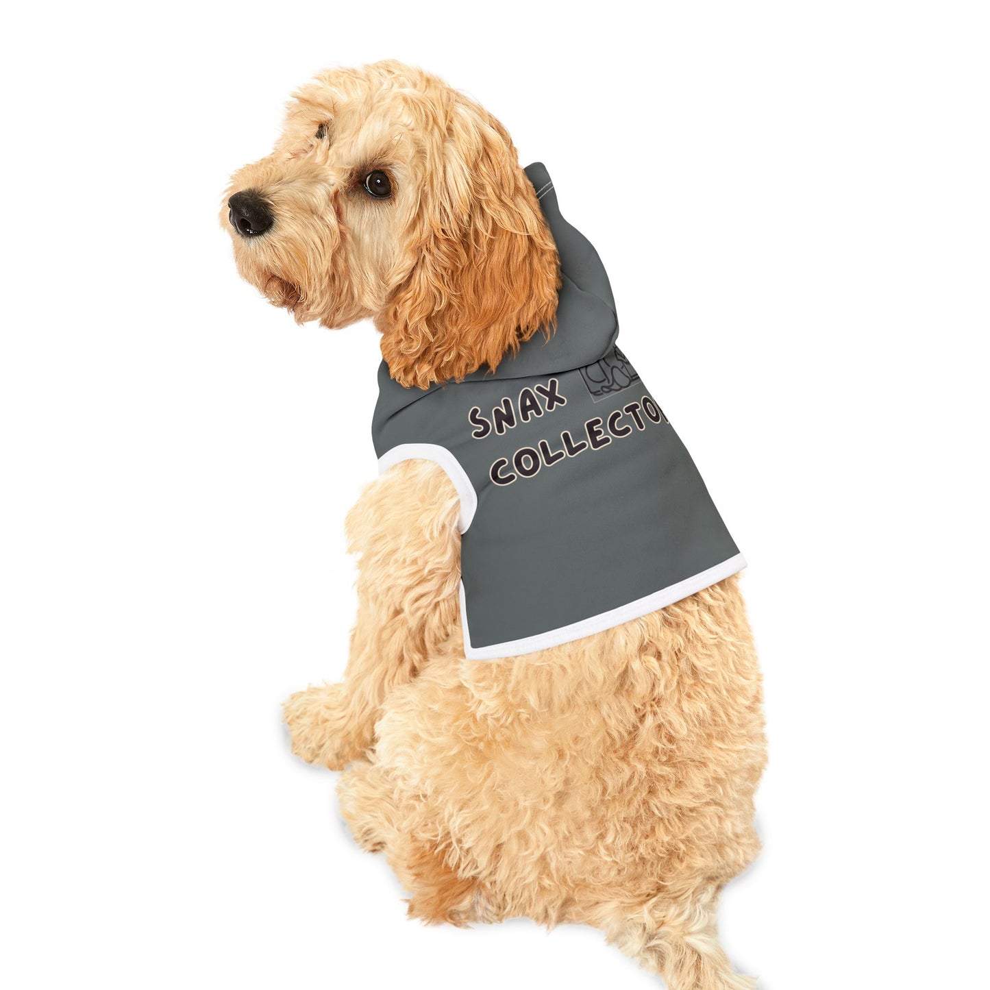 Snax Collector - Pet Hoodie - Grey