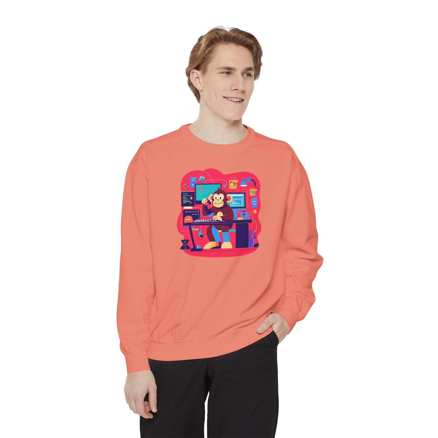 Unisex Garment-Dyed Sweatshirt