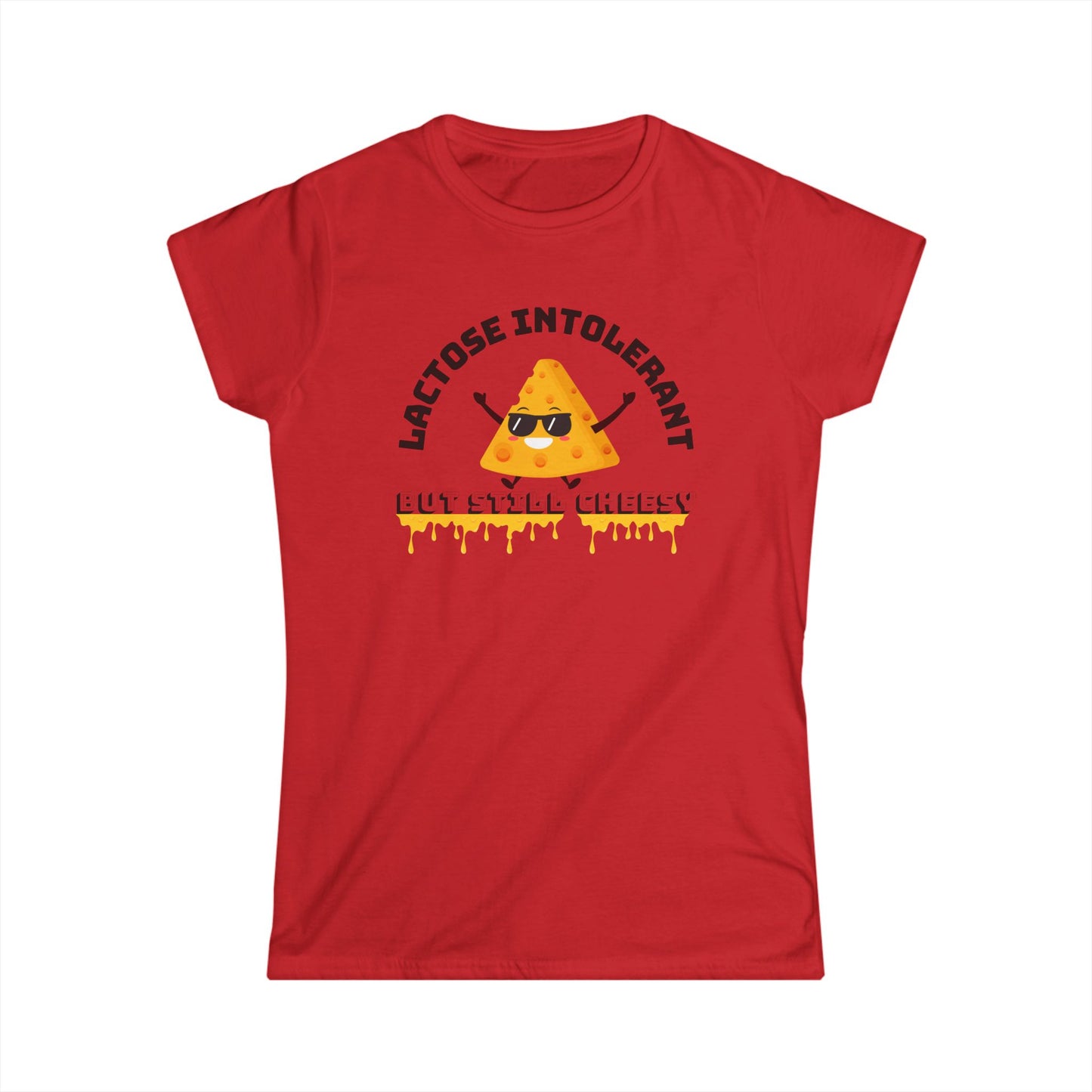 Lactose Intolerant Funny Tee, Perfect for Dairy Lovers, Gift for Foodies, Casual Wear, Comedy T-Shirt, Cute Graphic Tee