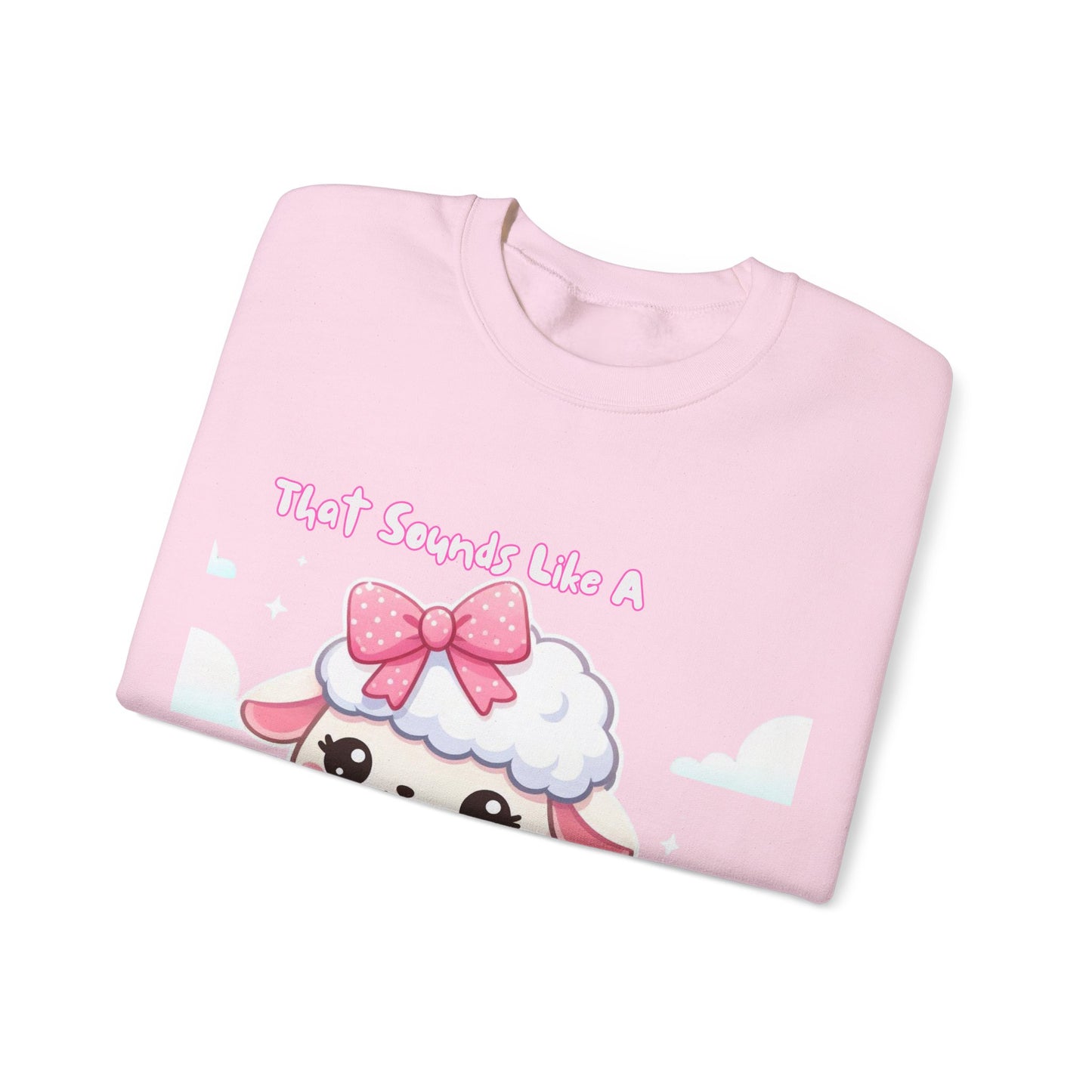 Ewe Problem - Unisex Heavy Blend™ Crewneck Sweatshirt