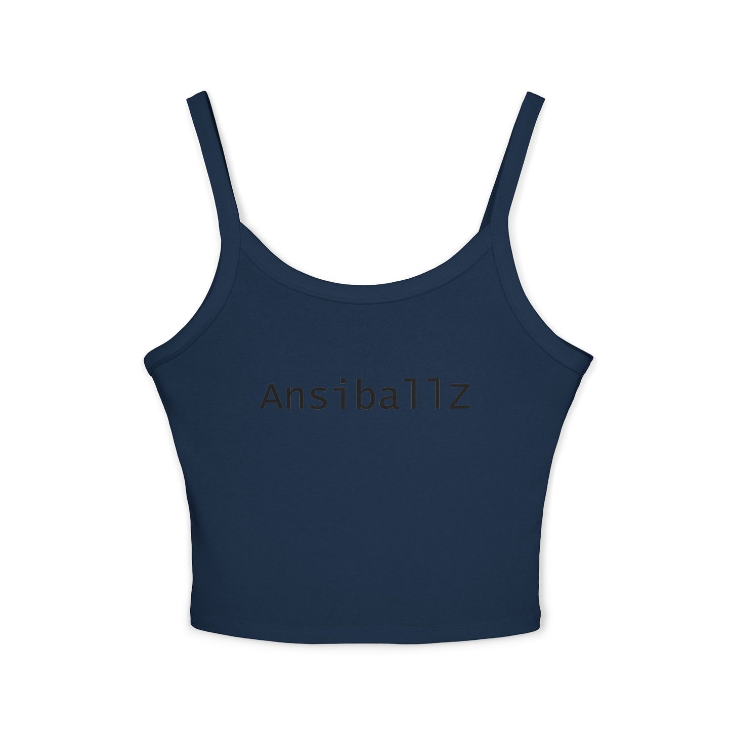 Trendy Women's Spaghetti Strap Tank Top with 'Ansiballz' Design | Ideal for Summer, Casual Wear, Gifts, Festivals, Lounging