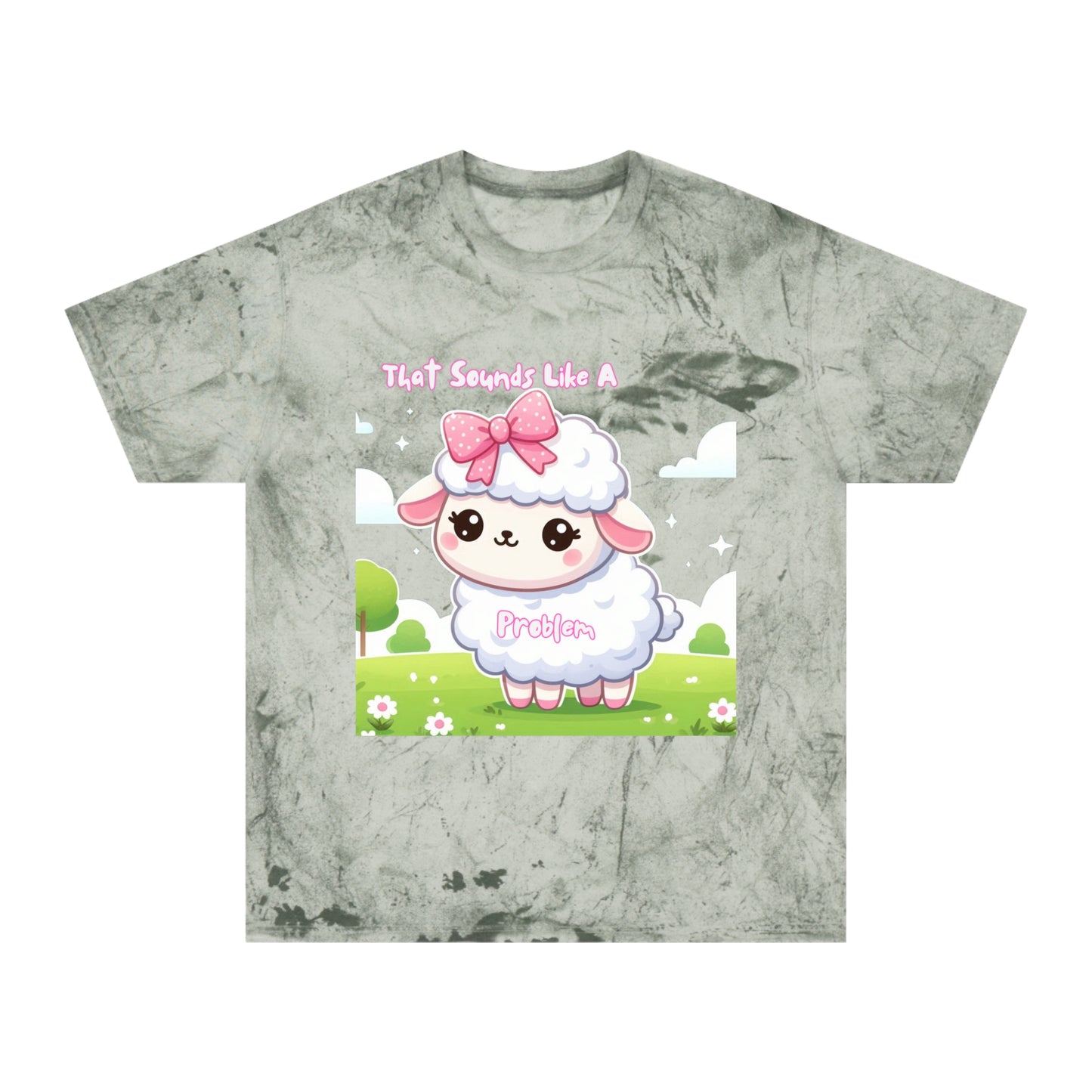 Colorful Cartoon Sheep T-Shirt - Perfect for Animal Lovers & Fun Events!
