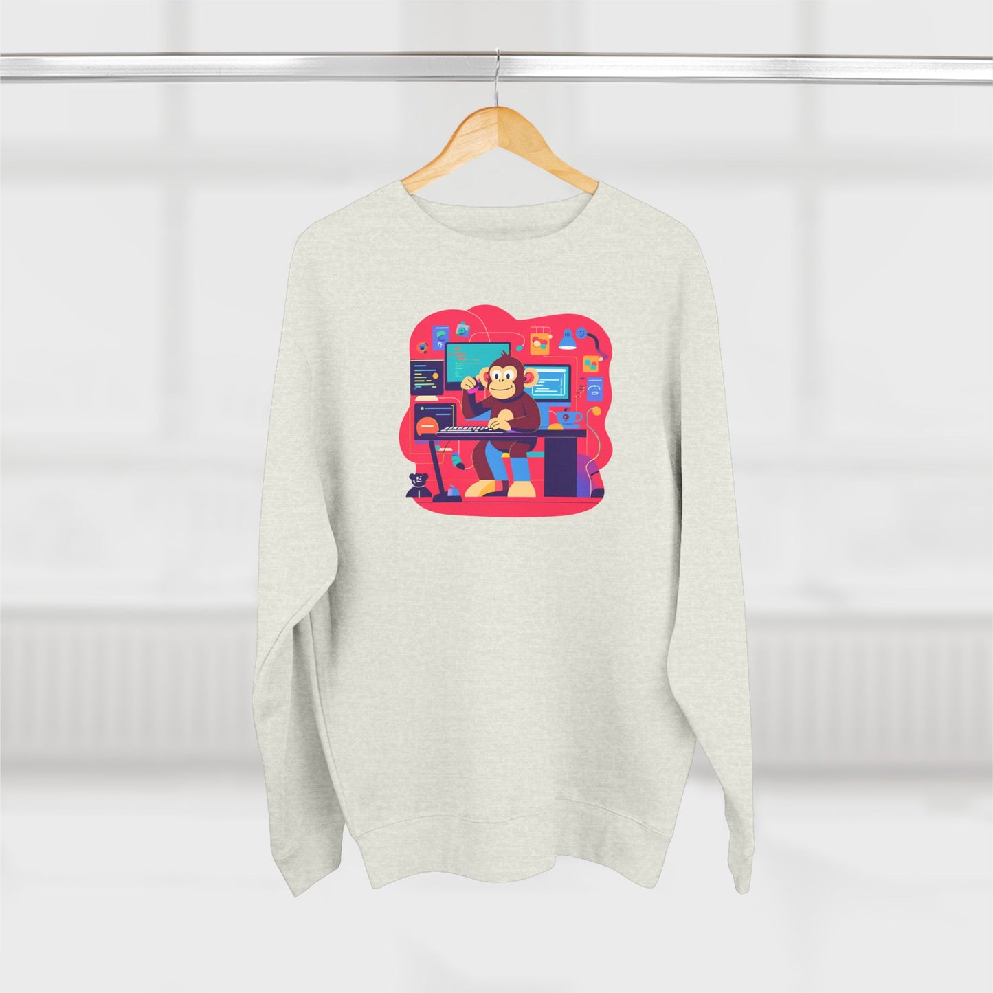 Cozy Gamer Crewneck Sweatshirt - Perfect for Gaming Nights, Casual Outings, Birthdays, Holidays, Unique Gift Idea