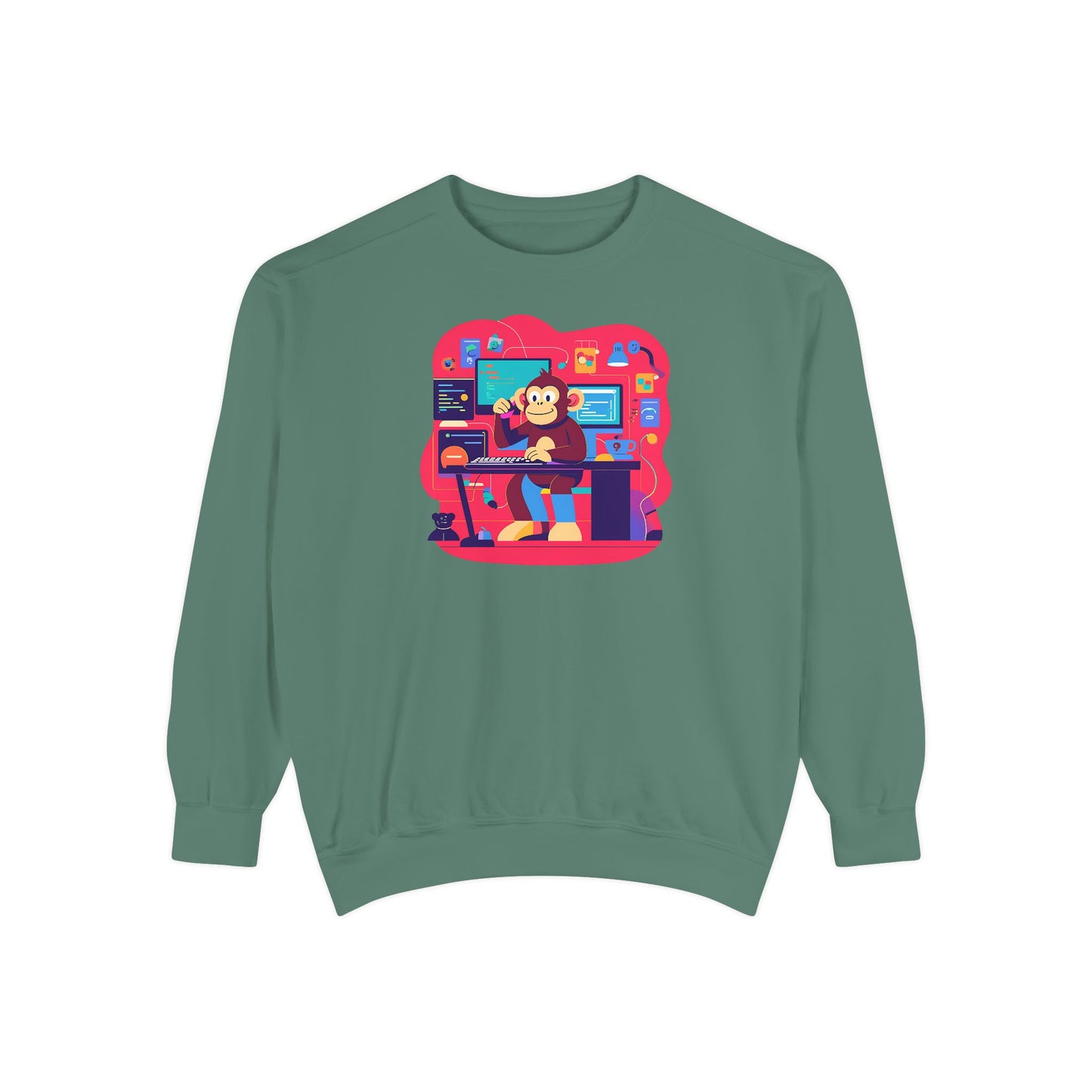Unisex Garment-Dyed Sweatshirt