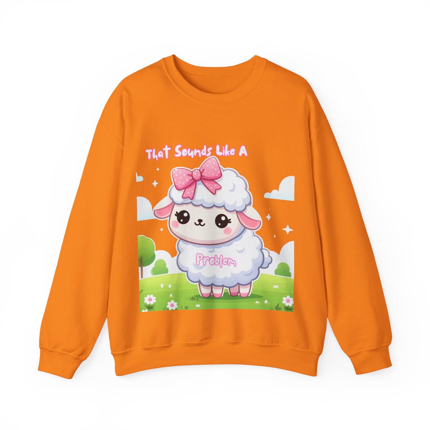 Ewe Problem - Unisex Heavy Blend™ Crewneck Sweatshirt