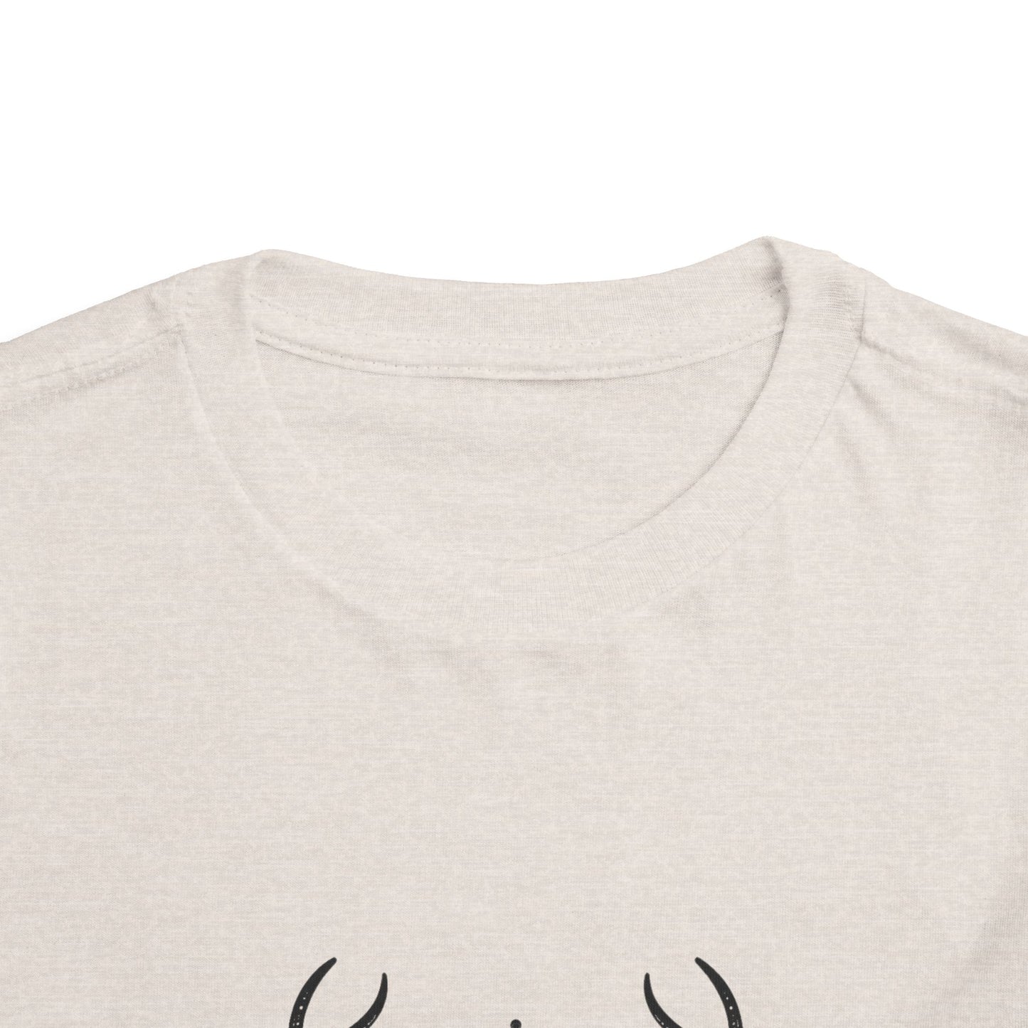 Royal Deer Toddler Short Sleeve Tee - Cute Animal Graphic Tee for Kids - Oh Deer Lord