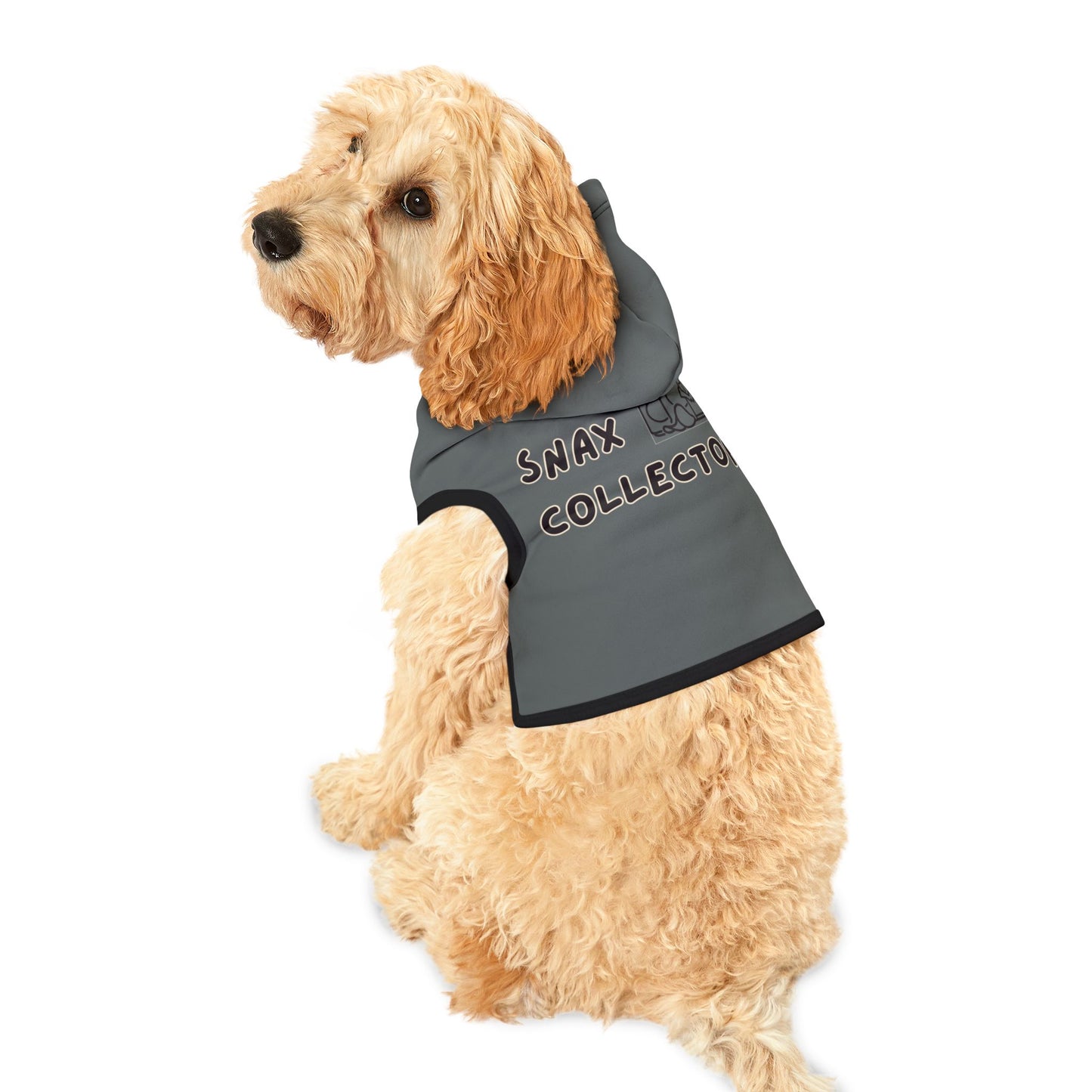 Snax Collector - Pet Hoodie - Grey
