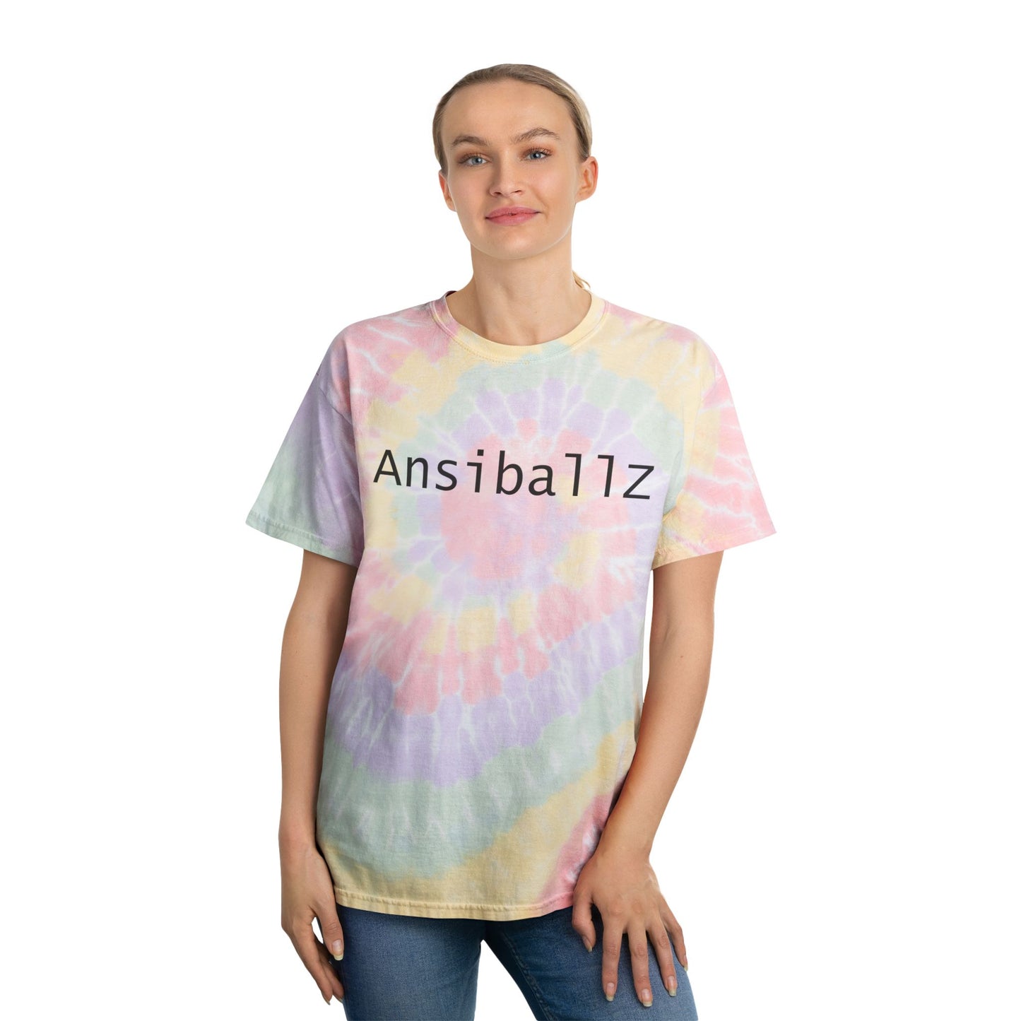 Colorful Spiral Tie-Dye Tee for Summer Vibes, Unique Casual Wear, Gifts for Friends, Trendy Festival Shirt, Relaxed Fit Tee