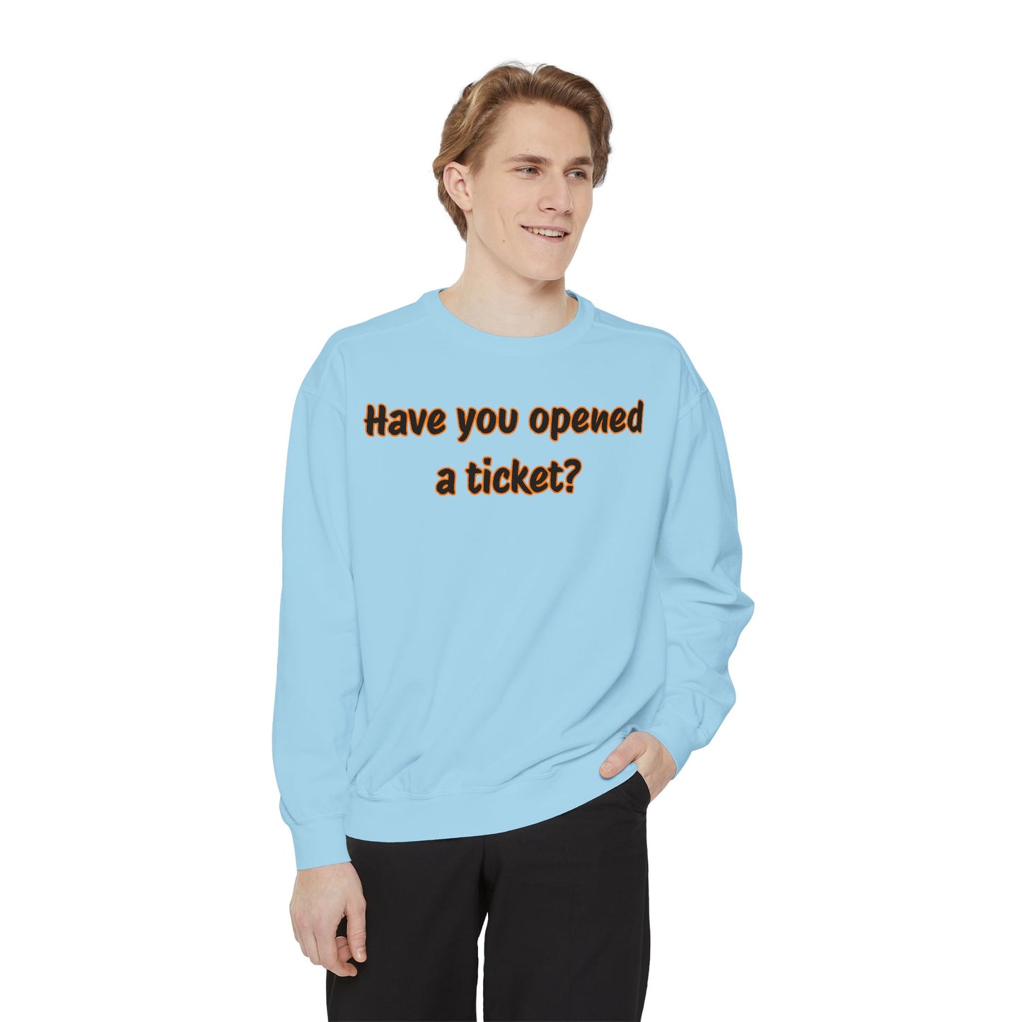 Unisex Garment-Dyed Sweatshirt