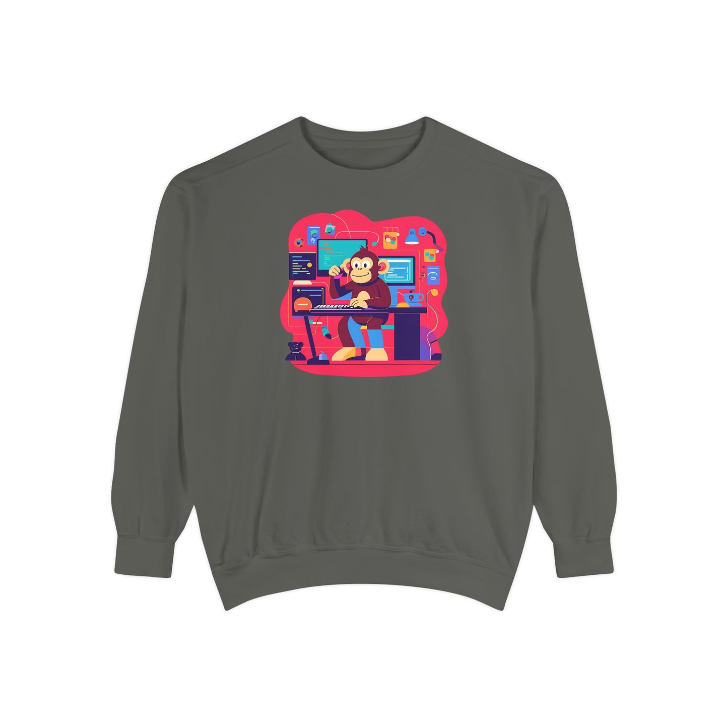 Unisex Garment-Dyed Sweatshirt