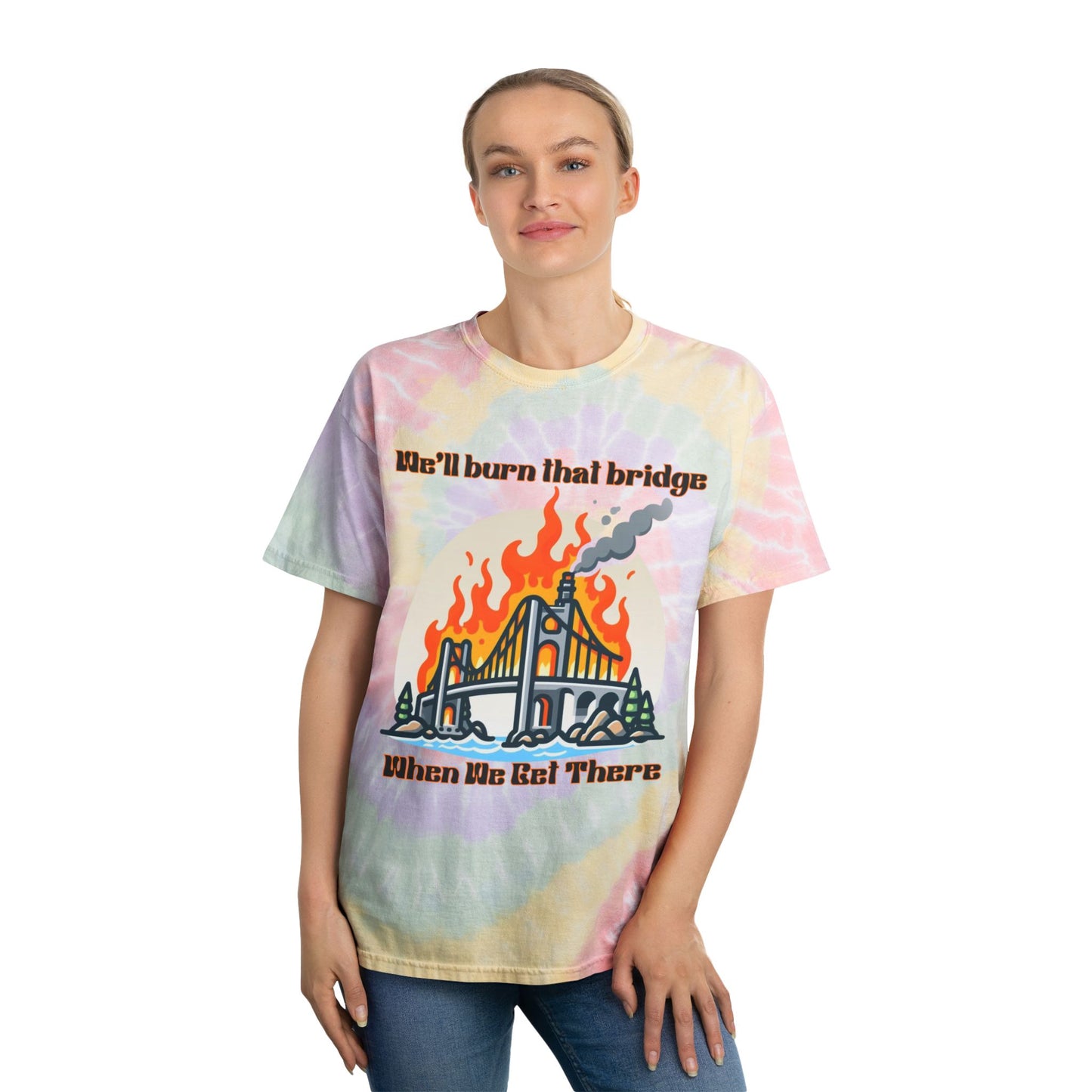 Spiral Tie-Dye Tee - Fun-Casual Shirt for Creative Souls, Vibrant Summer Style, Great for Festivals, Parties, and Chill Days