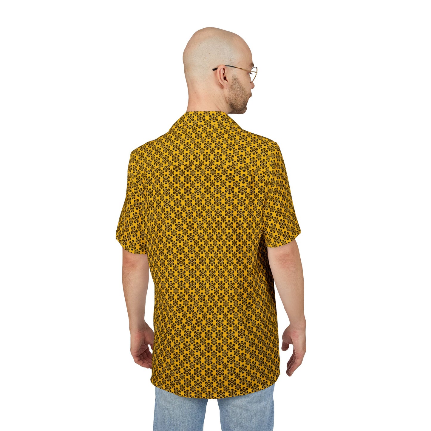 Alien Hawaiian Shirt - Unisex - Yellow