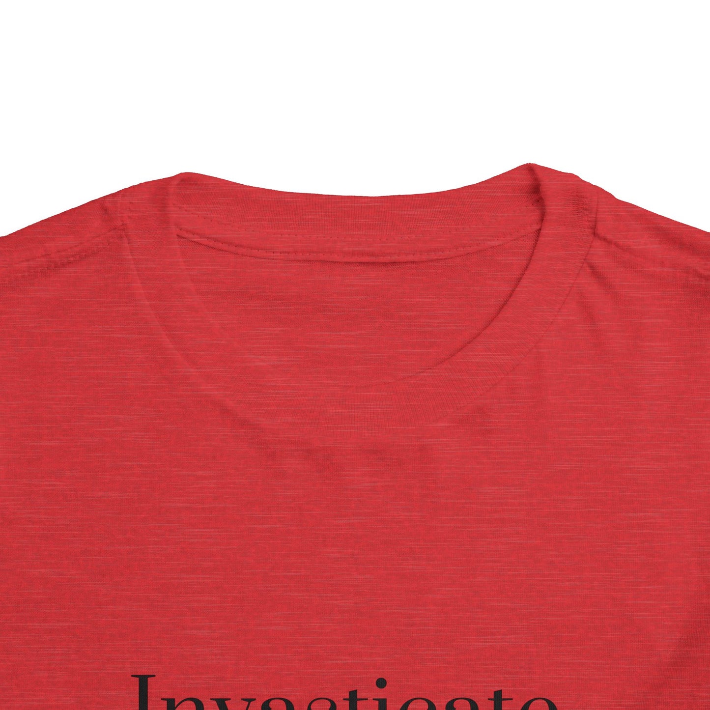 Curious Toddler Tee - Cute Short Sleeve Shirt, Kids Gift, Playful T-Shirt, Educational Apparel, Toddler Clothes